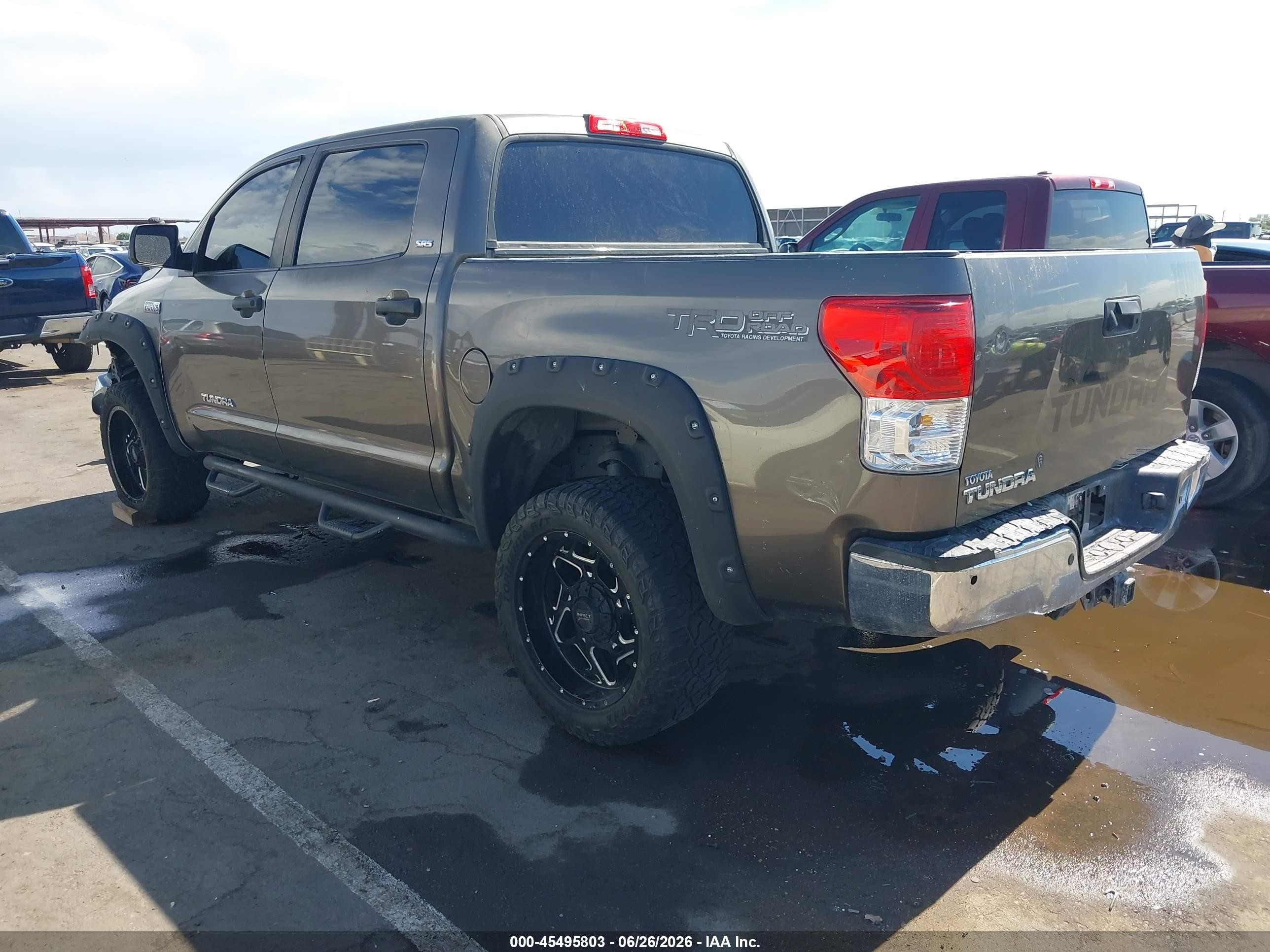 2010 Toyota Tundra Grade 5.7l V8 Brown vin: 5TFEY5F16AX090906