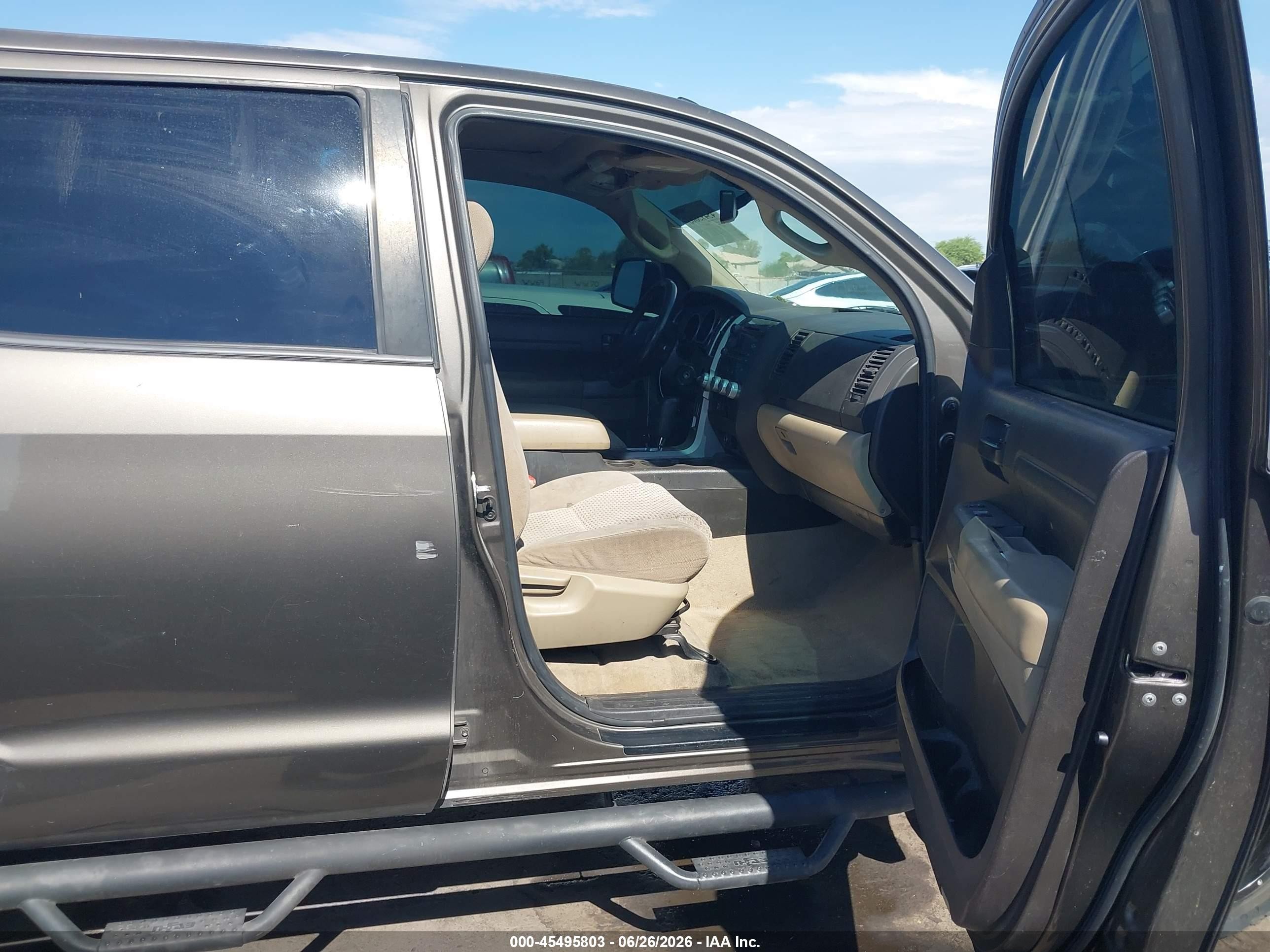 2010 Toyota Tundra Grade 5.7l V8 Brown vin: 5TFEY5F16AX090906