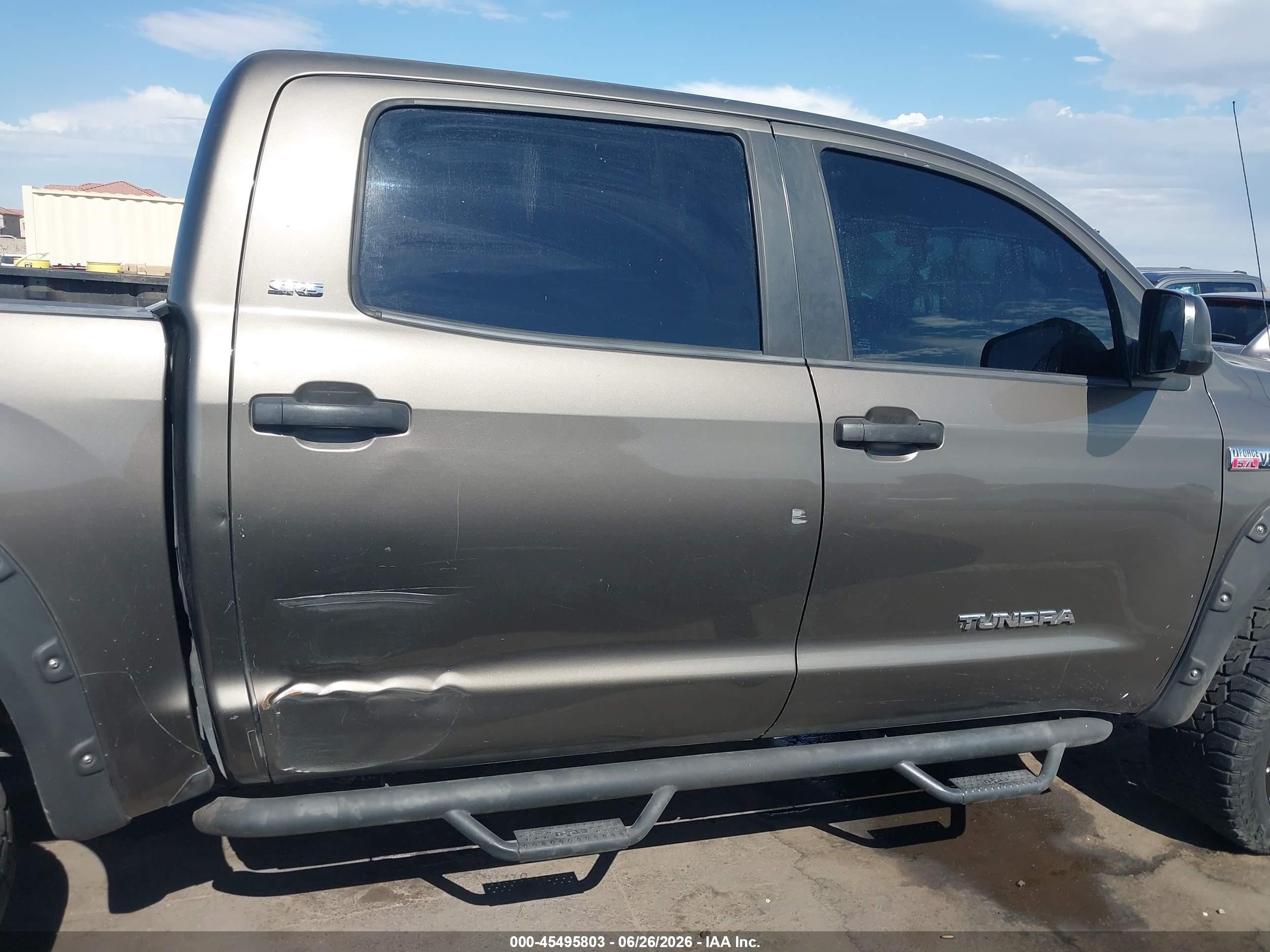 2010 Toyota Tundra Grade 5.7l V8 Brown vin: 5TFEY5F16AX090906