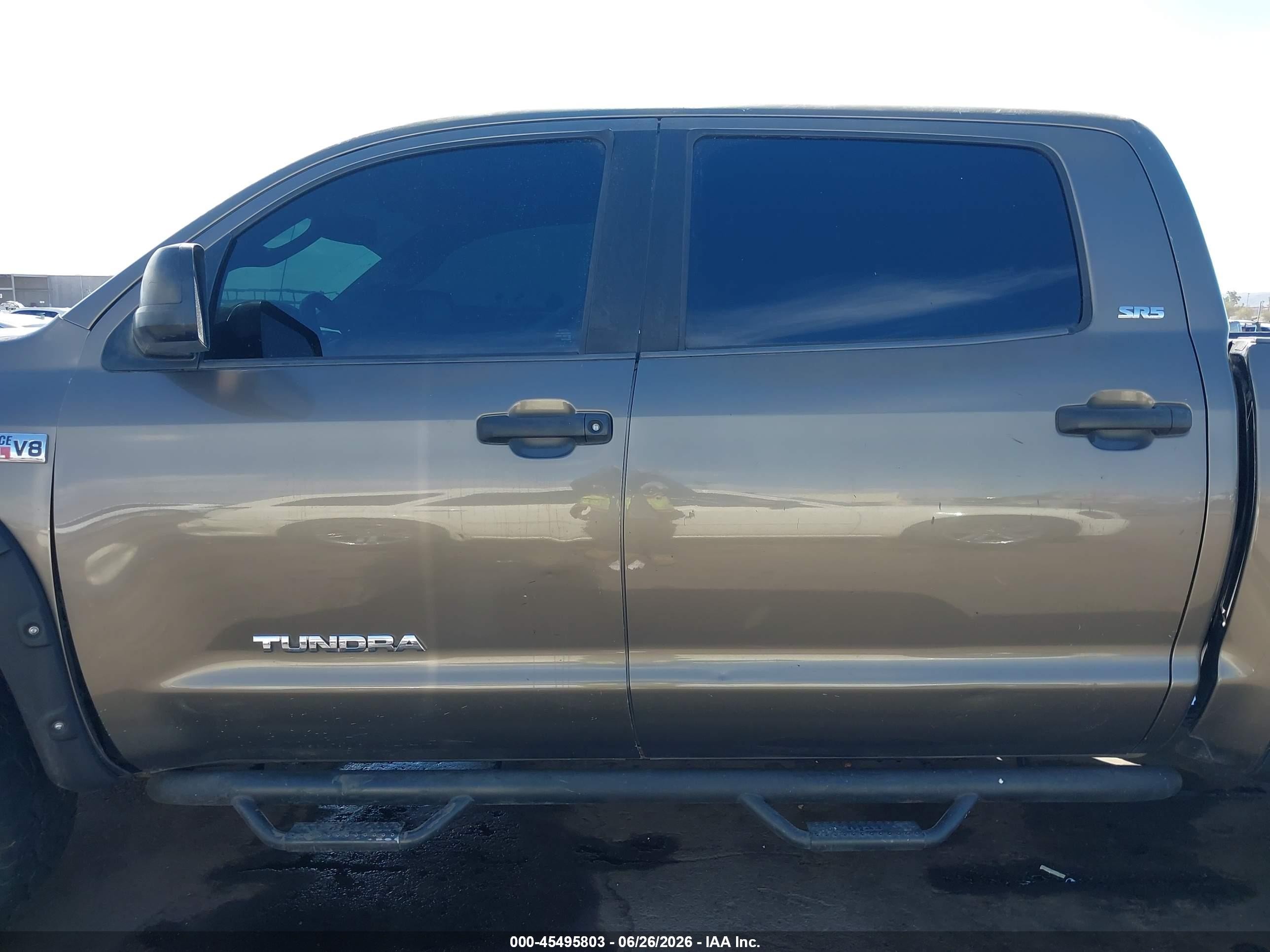 2010 Toyota Tundra Grade 5.7l V8 Brown vin: 5TFEY5F16AX090906