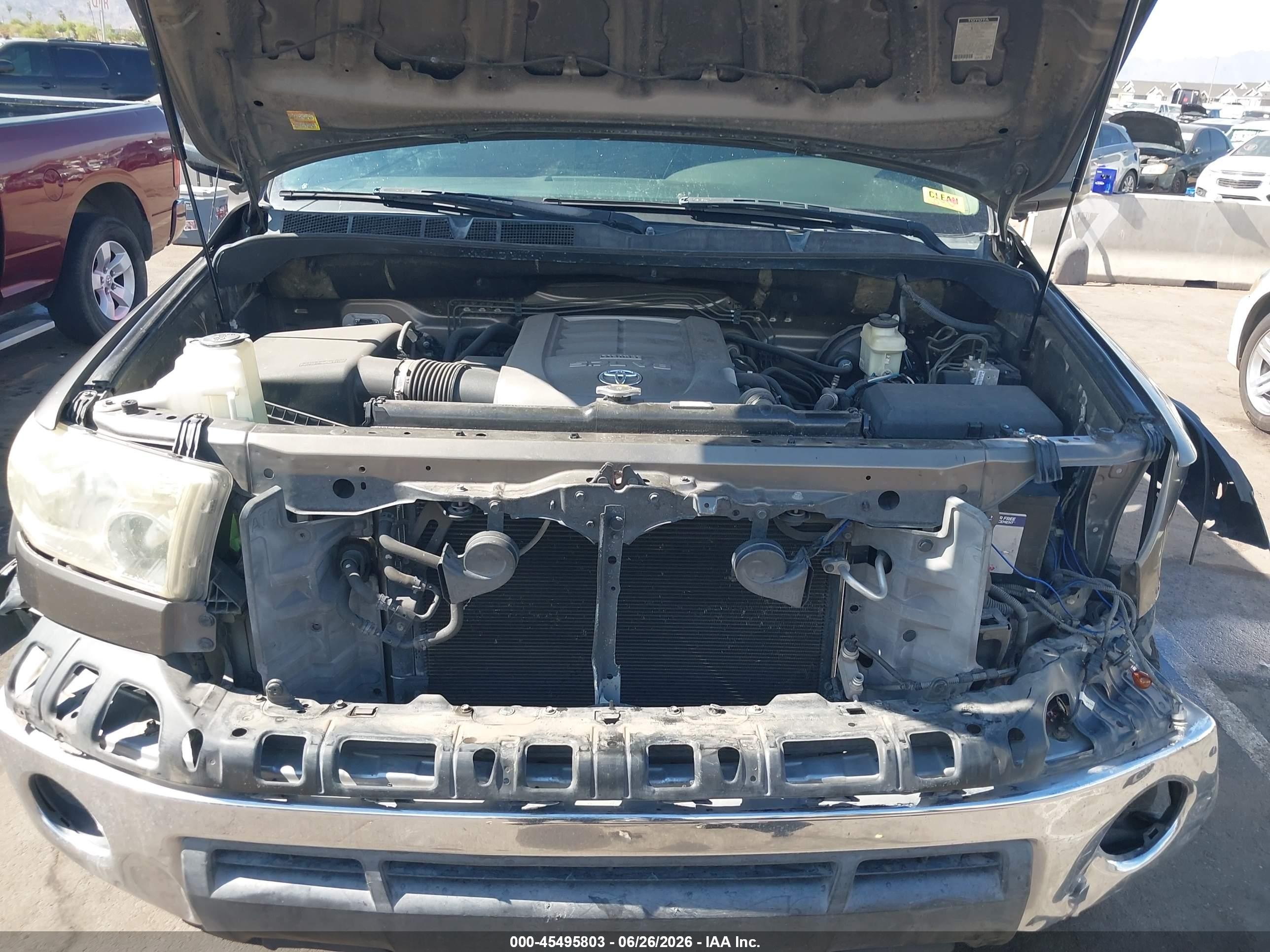 2010 Toyota Tundra Grade 5.7l V8 Brown vin: 5TFEY5F16AX090906