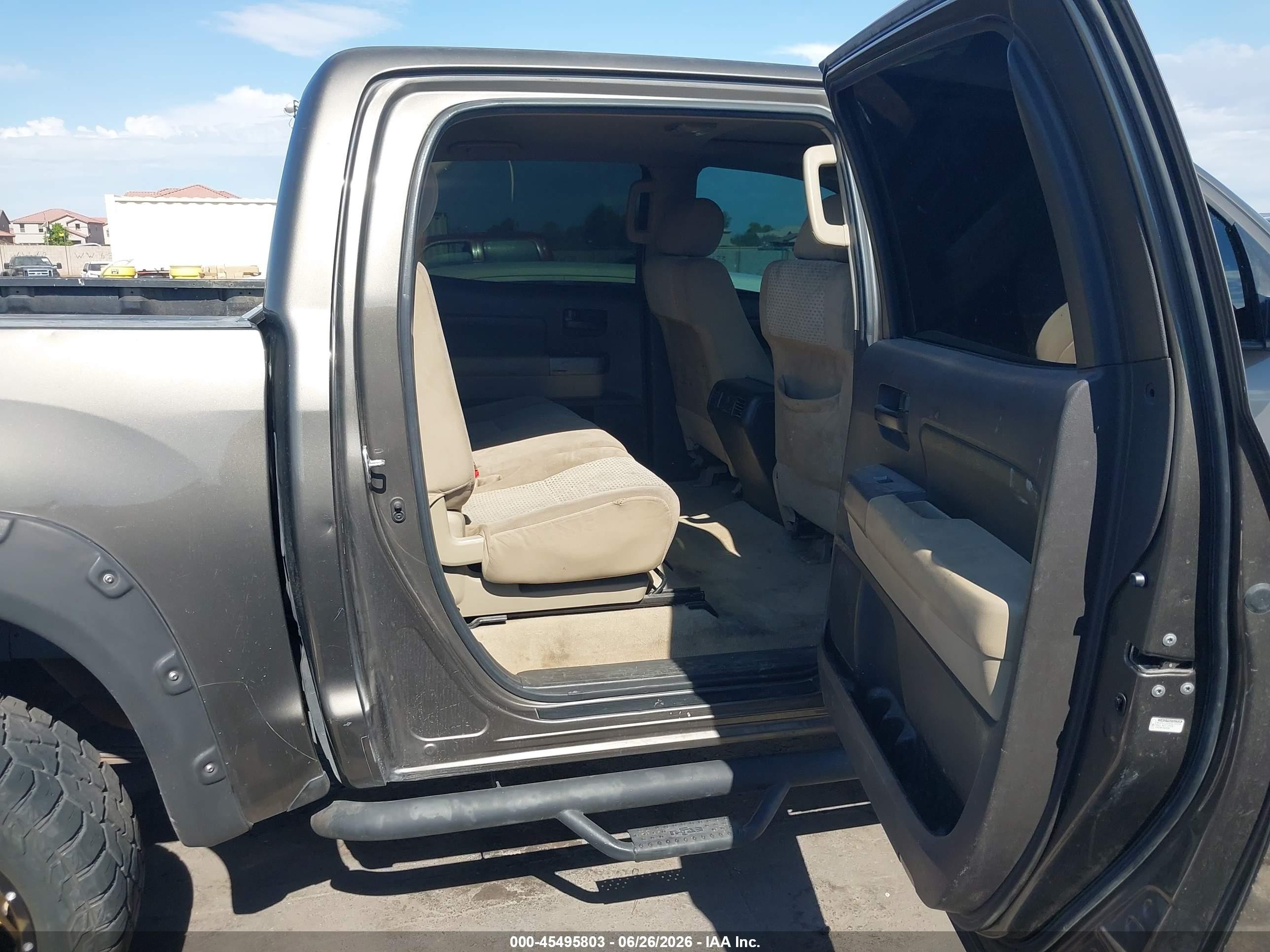 2010 Toyota Tundra Grade 5.7l V8 Brown vin: 5TFEY5F16AX090906
