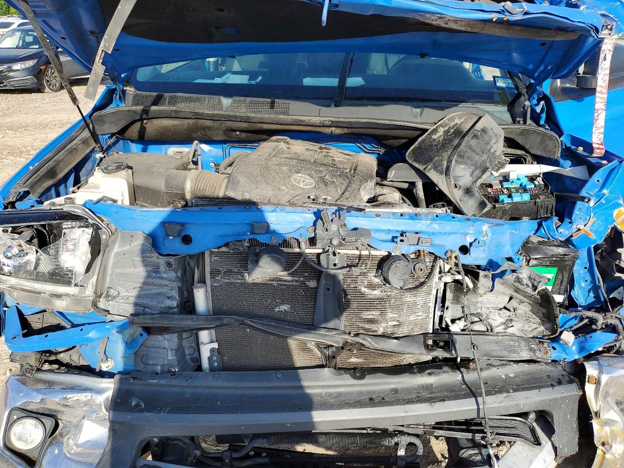 2020 Toyota Tundra Crewmax Sr5 Blue vin: 5TFEY5F16LX271054