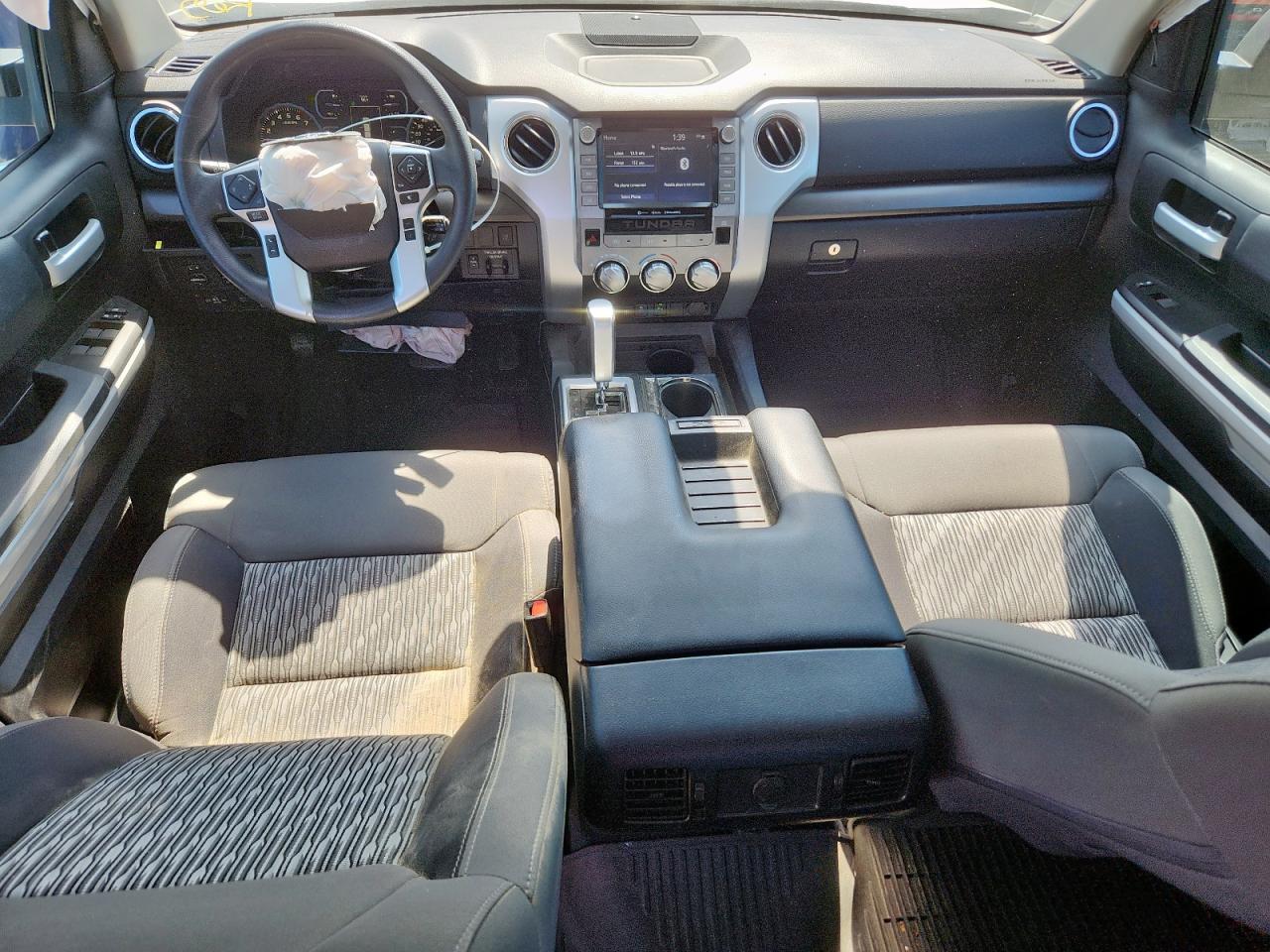 2021 Toyota Tundra Crewmax Sr5 Белый vin: 5TFEY5F16MX293654