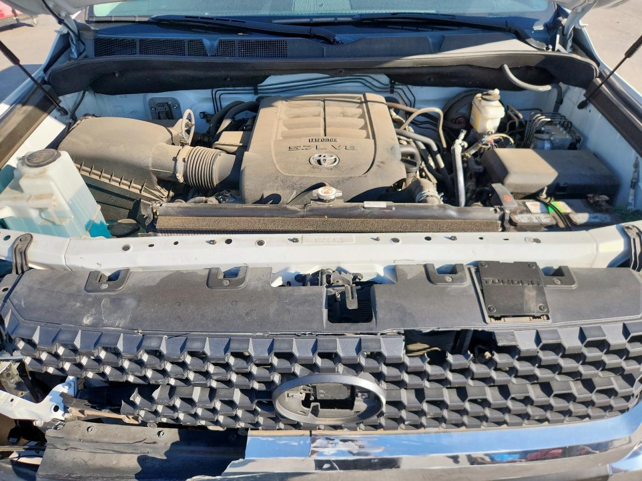 2021 Toyota Tundra Crewmax Sr5 Белый vin: 5TFEY5F16MX293654