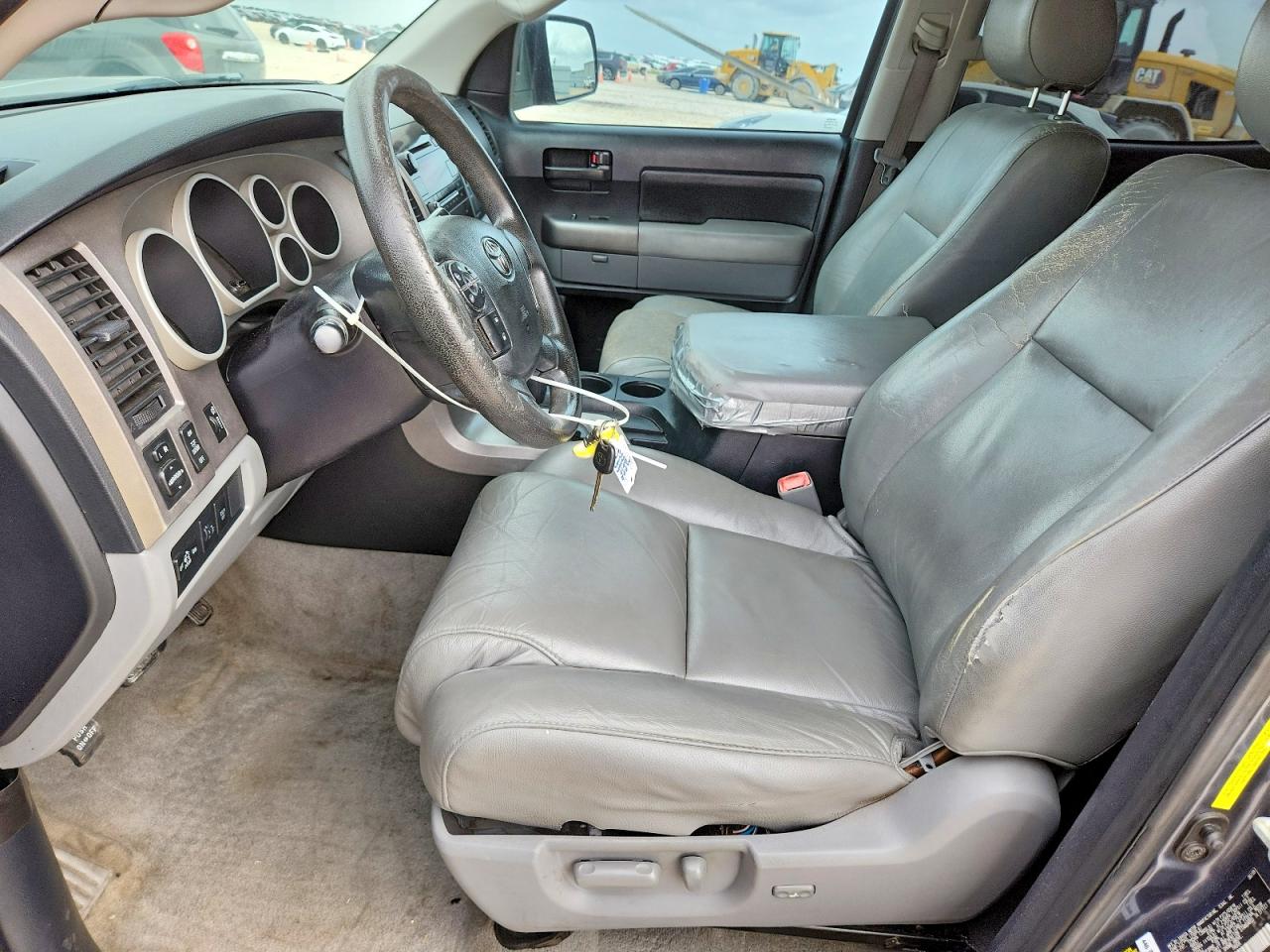 2010 Toyota Tundra Crewmax Sr5 Gray vin: 5TFEY5F17AX076657