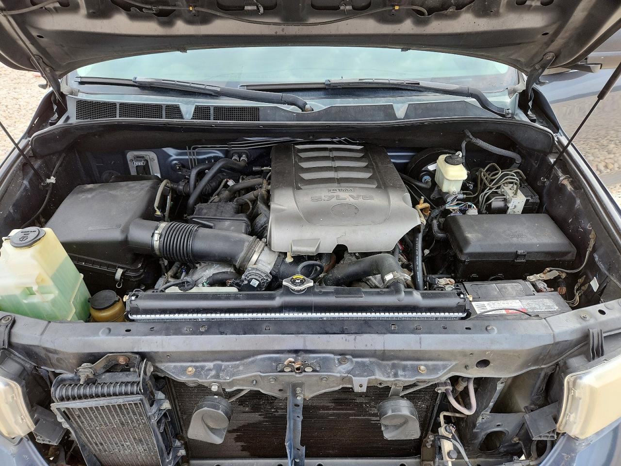 2010 Toyota Tundra Crewmax Sr5 Gray vin: 5TFEY5F17AX076657