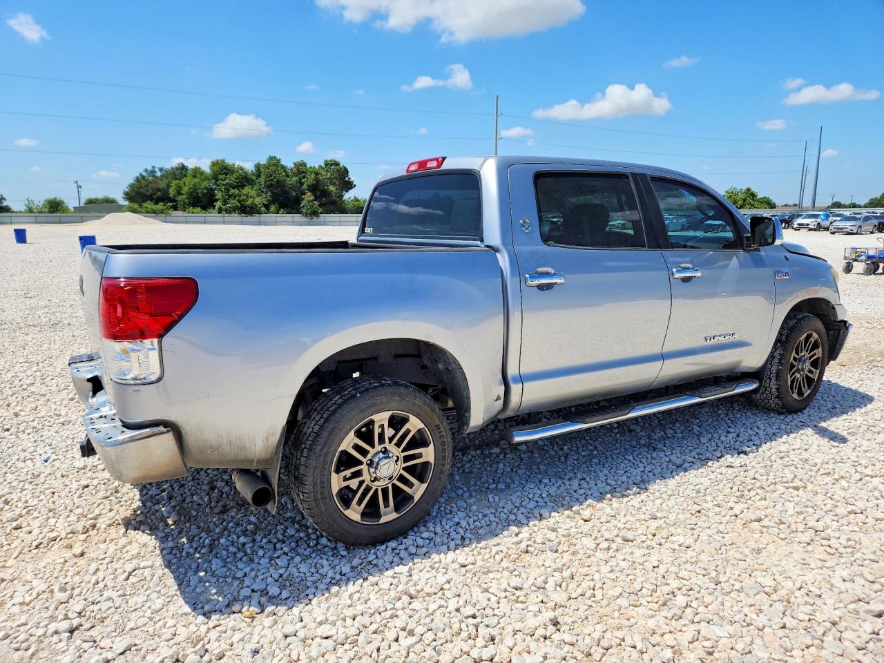 2013 Toyota Tundra Crewmax Sr5 Silver vin: 5TFEY5F17DX140104