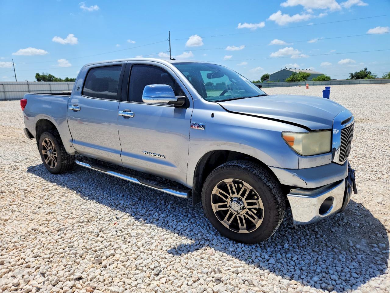 2013 Toyota Tundra Crewmax Sr5 Silver vin: 5TFEY5F17DX140104