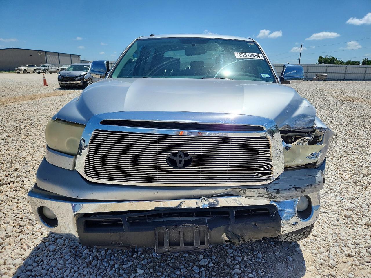 2013 Toyota Tundra Crewmax Sr5 Silver vin: 5TFEY5F17DX140104