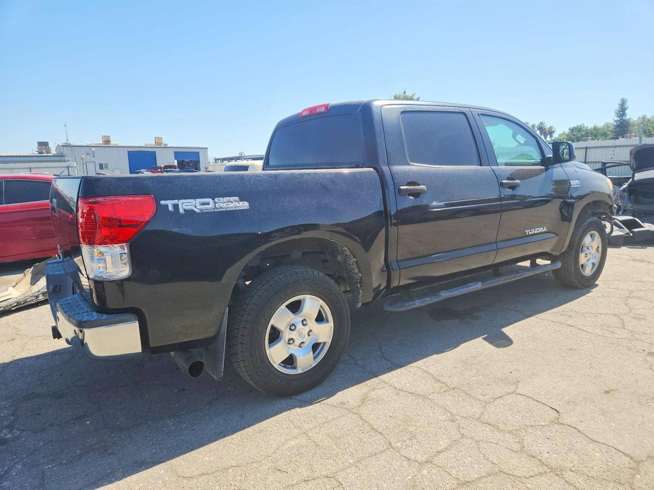 2013 Toyota Tundra Crewmax Sr5 Black vin: 5TFEY5F17DX143181