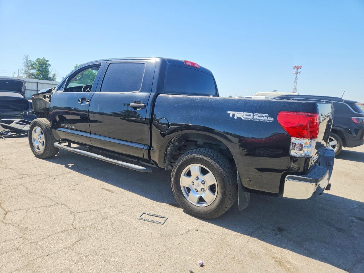 2013 Toyota Tundra Crewmax Sr5 Black vin: 5TFEY5F17DX143181