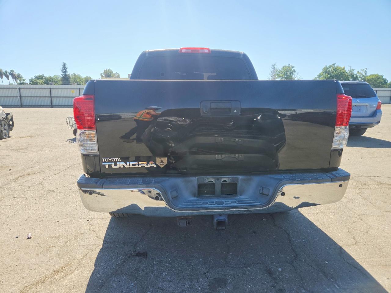 2013 Toyota Tundra Crewmax Sr5 Black vin: 5TFEY5F17DX143181