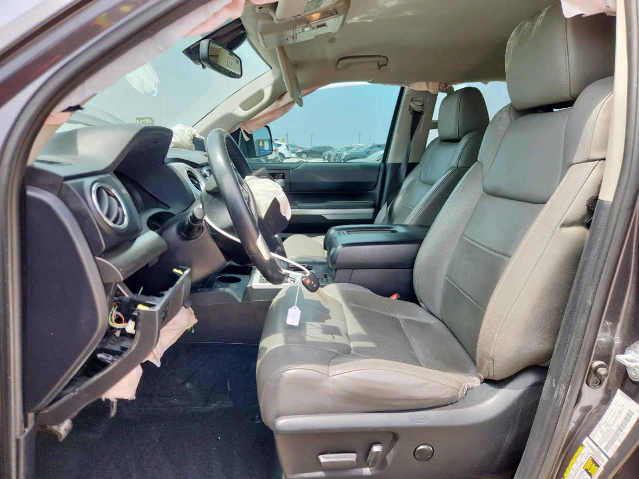 2021 Toyota Tundra Crewmax Sr5 Серый vin: 5TFEY5F17MX294375