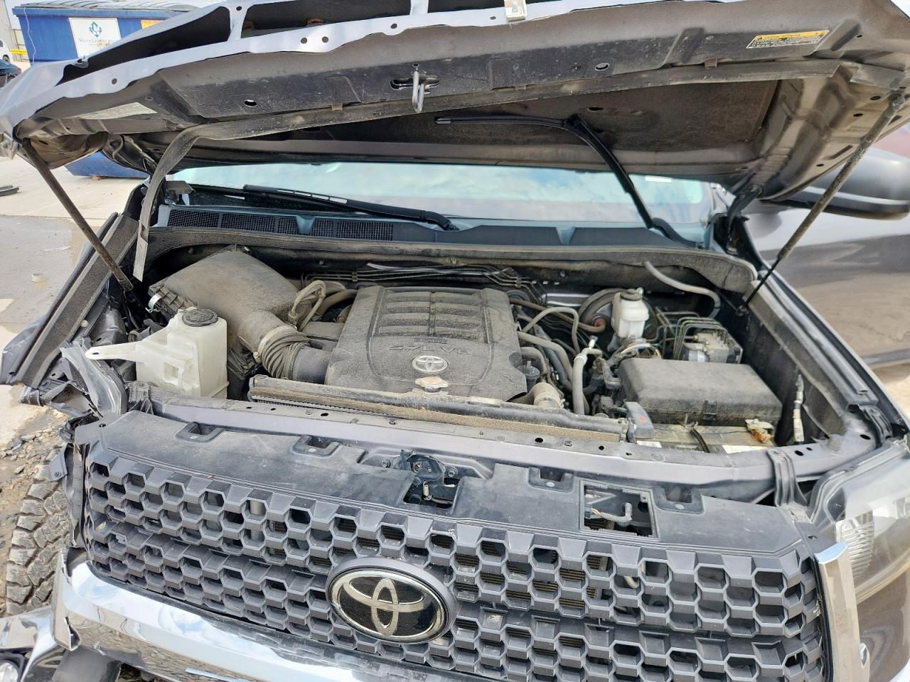 2021 Toyota Tundra Crewmax Sr5 Серый vin: 5TFEY5F17MX294375