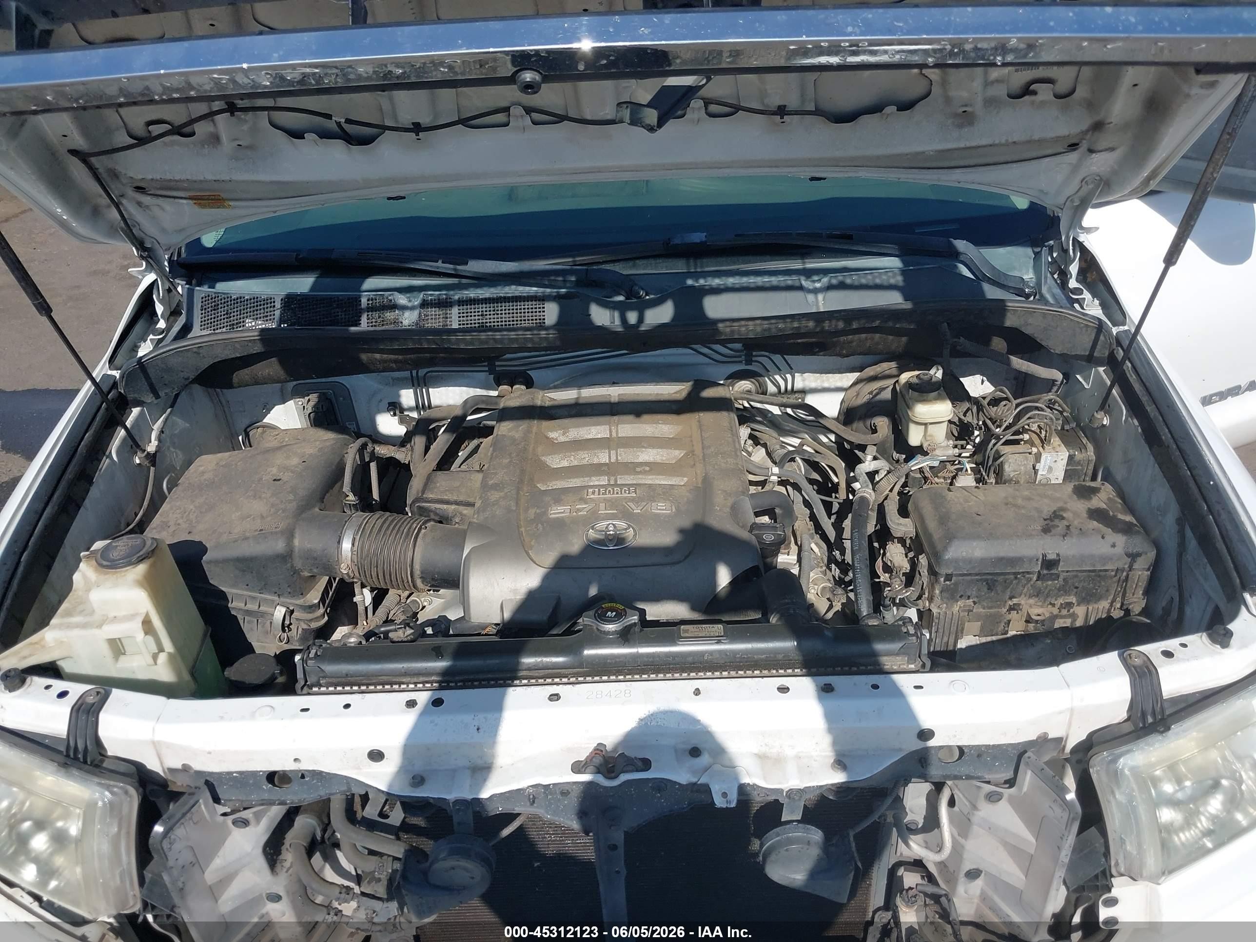 2010 Toyota Tundra Grade 5.7l V8 Белый vin: 5TFEY5F18AX092639