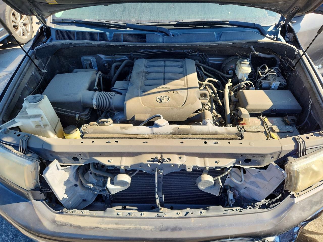 2011 Toyota Tundra Gray vin: 5TFEY5F18BX114205