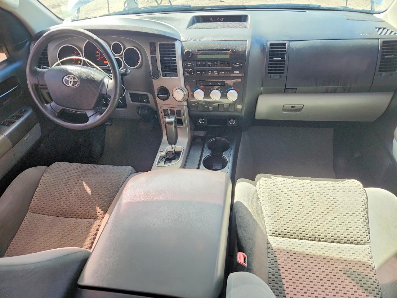 2011 Toyota Tundra Crewmax Sr5 White vin: 5TFEY5F18BX115502