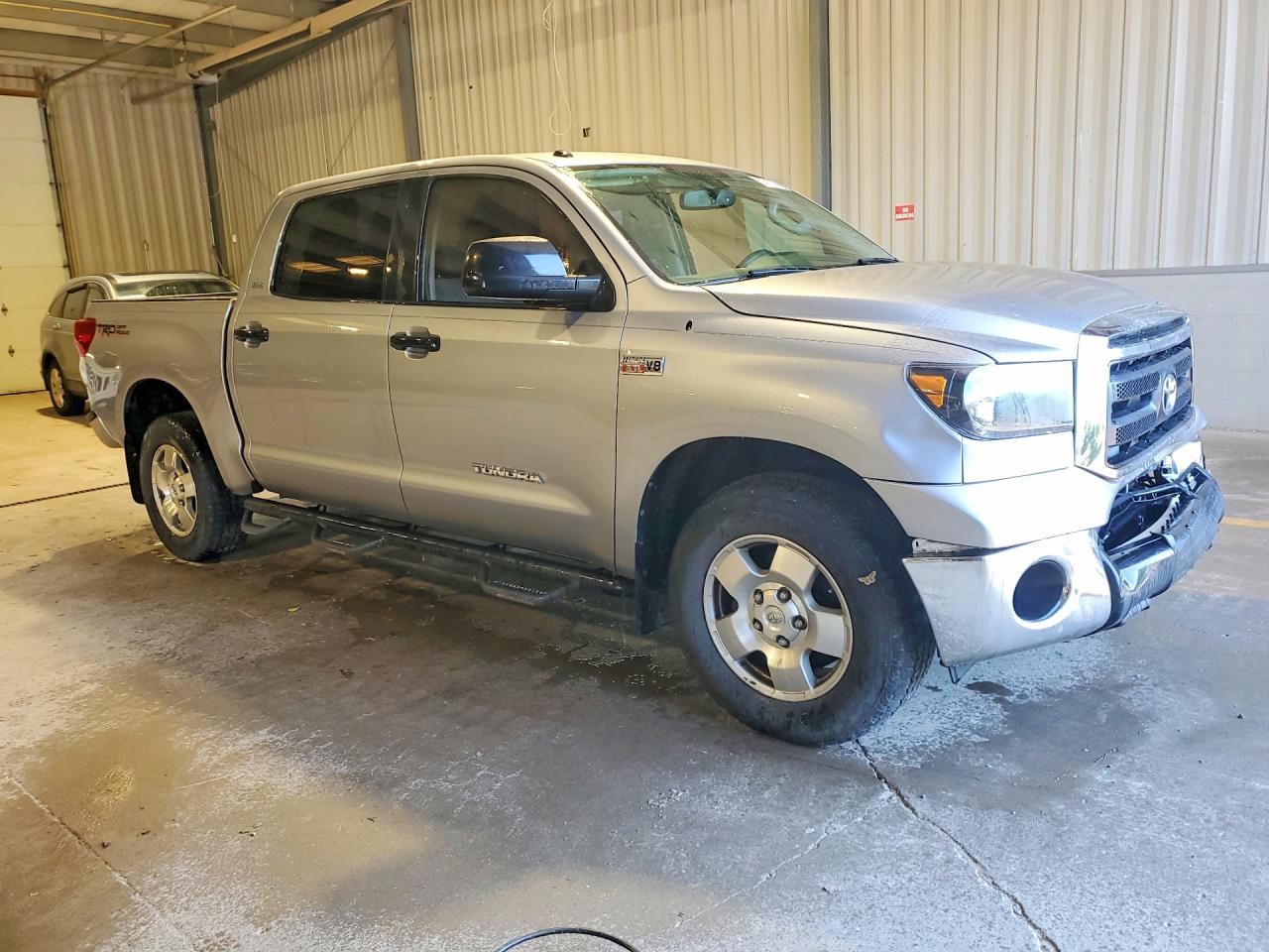 2012 Toyota Tundra Crewmax Sr5 White vin: 5TFEY5F18CX116246