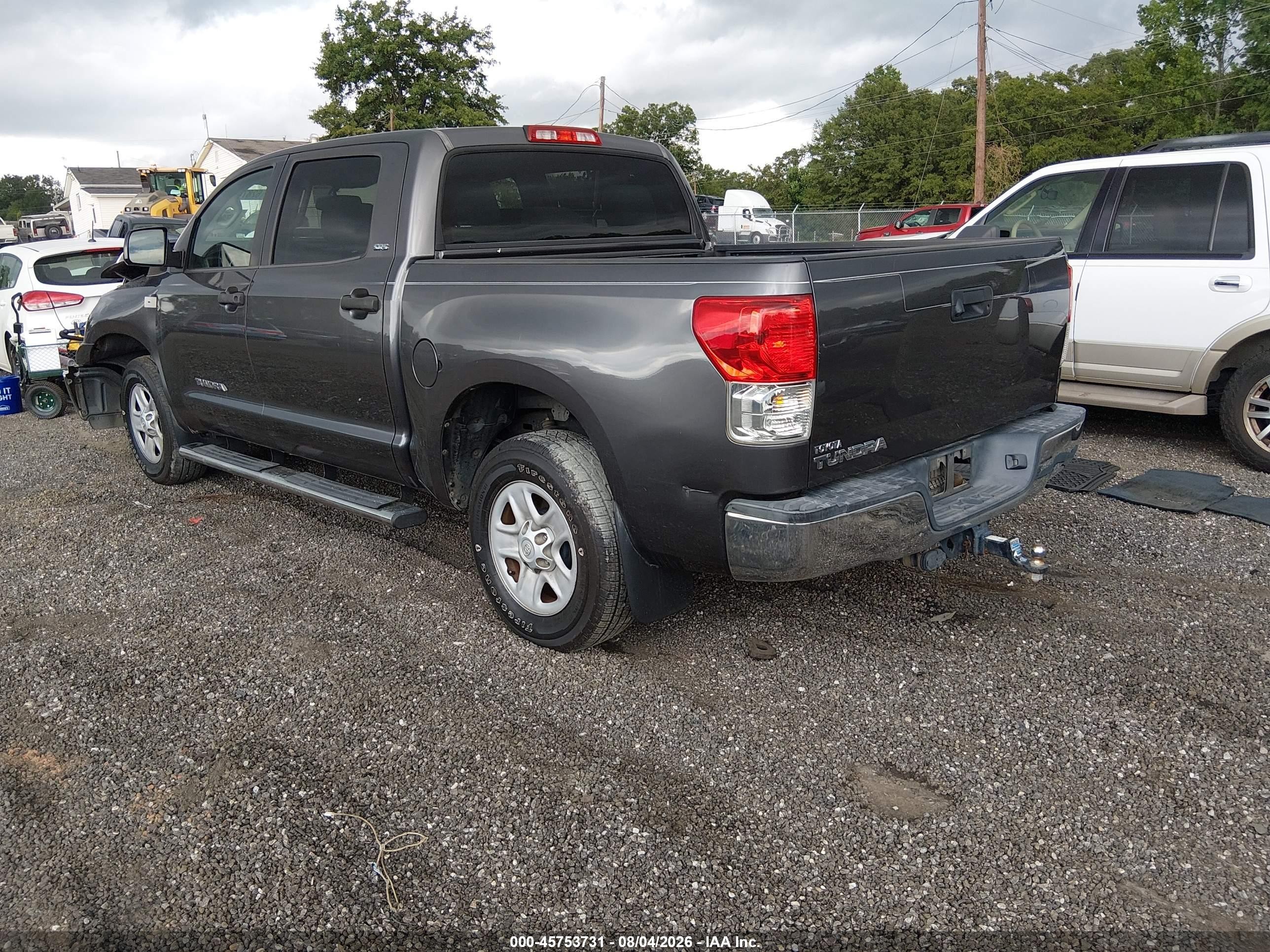 2013 Toyota Tundra Grade 5.7l V8 Gray vin: 5TFEY5F18DX141147