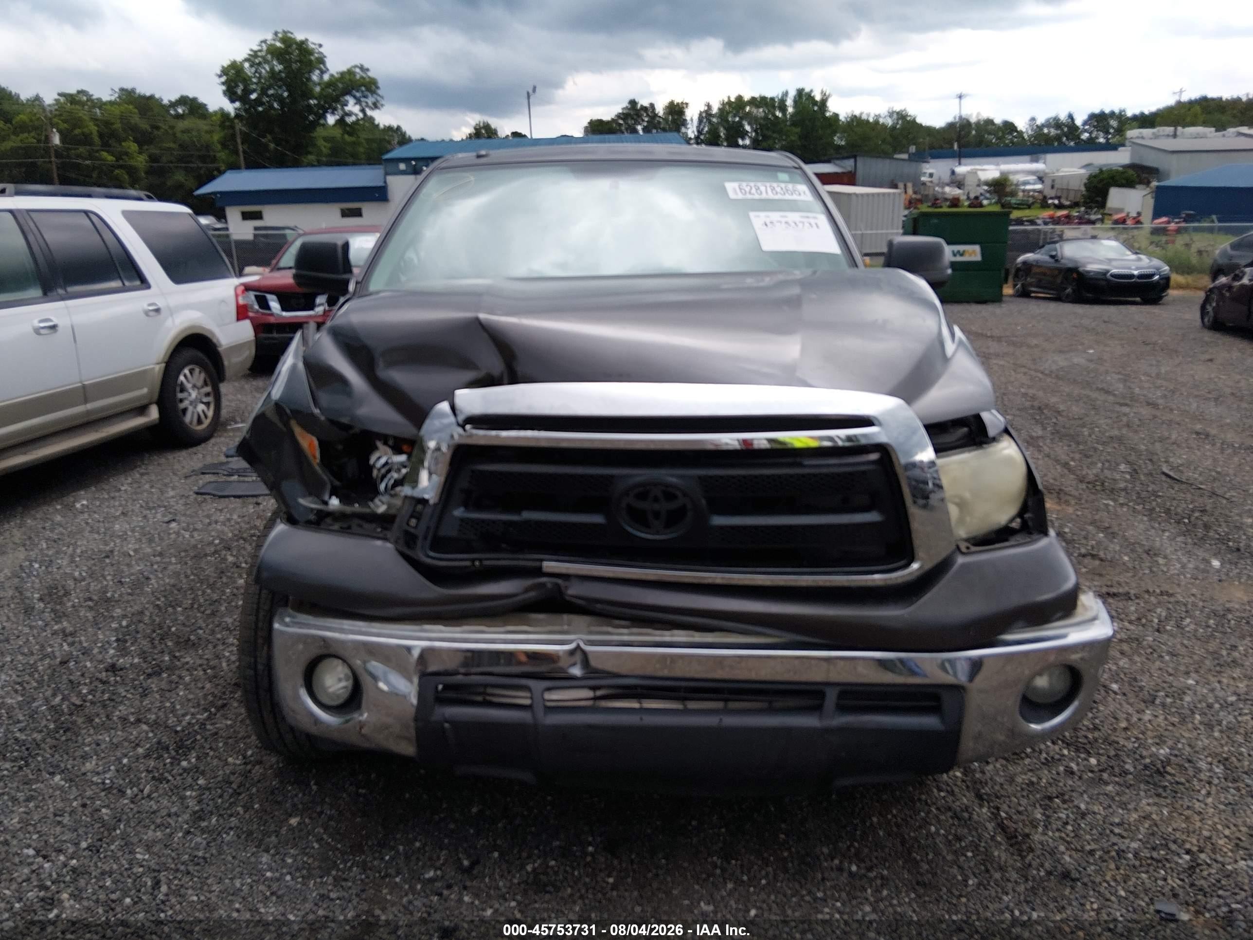 2013 Toyota Tundra Grade 5.7l V8 Gray vin: 5TFEY5F18DX141147