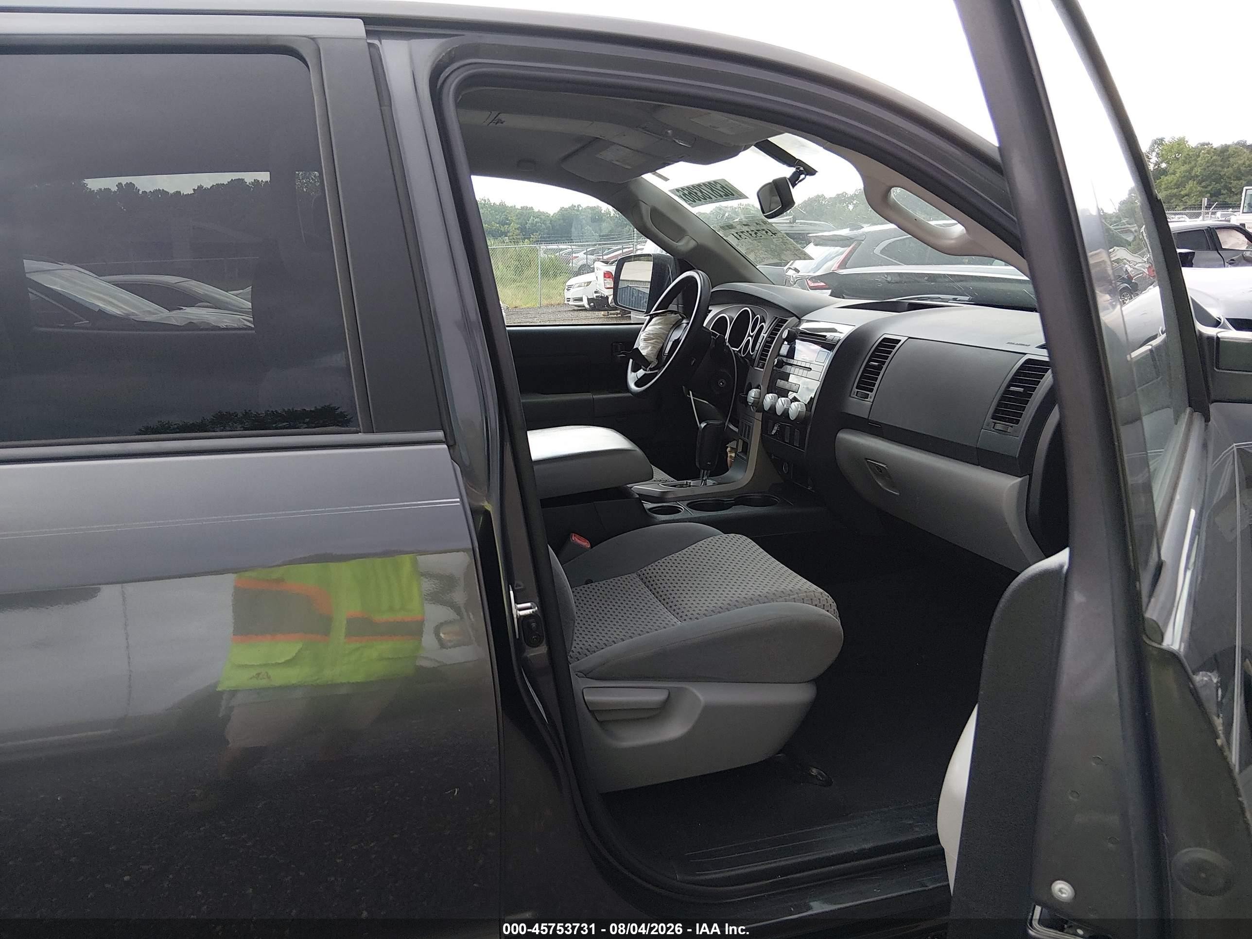 2013 Toyota Tundra Grade 5.7l V8 Gray vin: 5TFEY5F18DX141147
