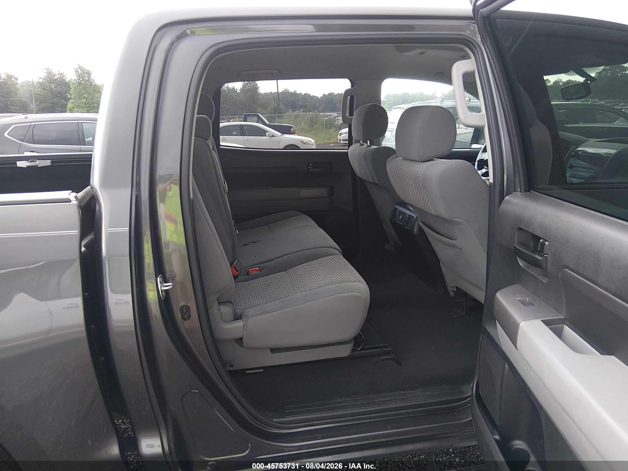 2013 Toyota Tundra Grade 5.7l V8 Gray vin: 5TFEY5F18DX141147
