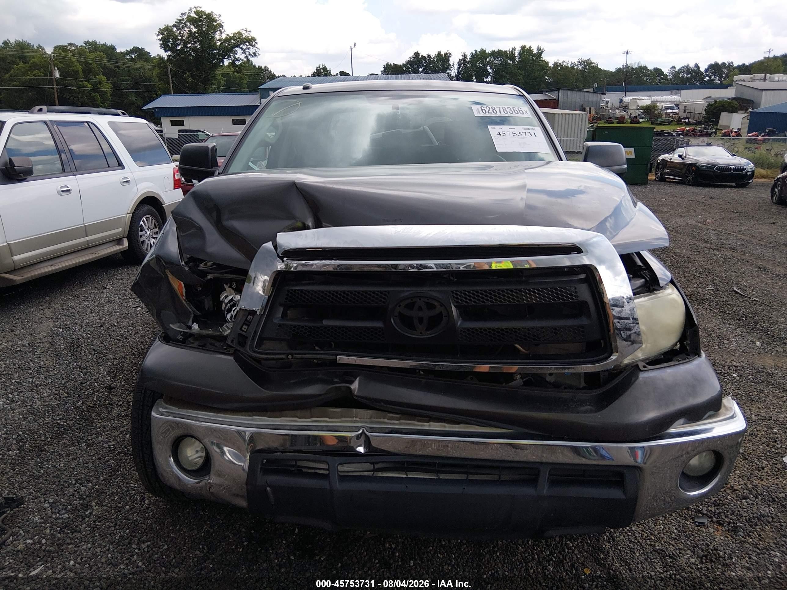 2013 Toyota Tundra Grade 5.7l V8 Gray vin: 5TFEY5F18DX141147