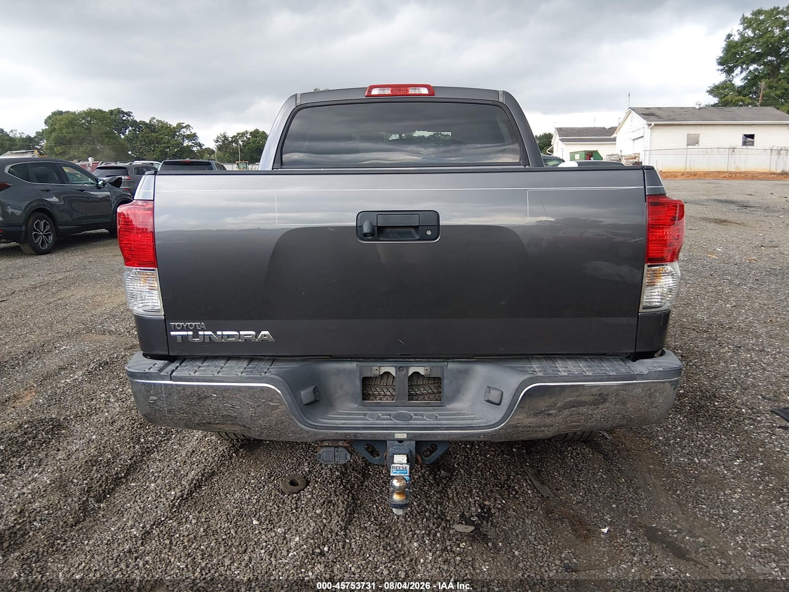2013 Toyota Tundra Grade 5.7l V8 Gray vin: 5TFEY5F18DX141147