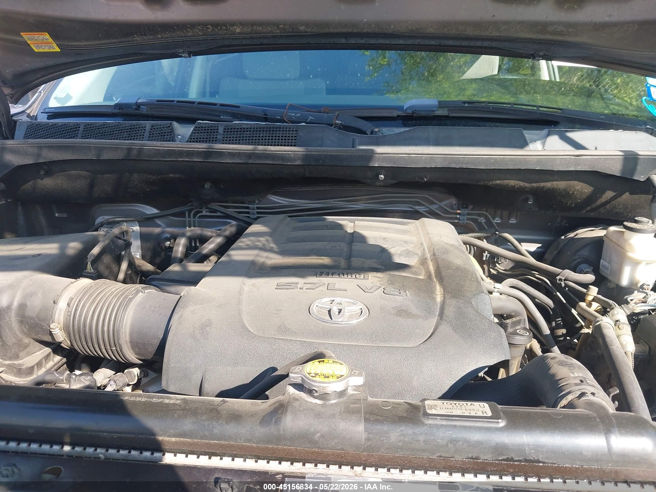 2011 Toyota Tundra Grade 5.7l V8 Черный vin: 5TFEY5F19BX108560