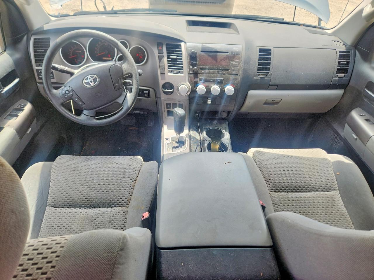 2012 Toyota Tundra Crewmax Sr5 Silver vin: 5TFEY5F19CX129720