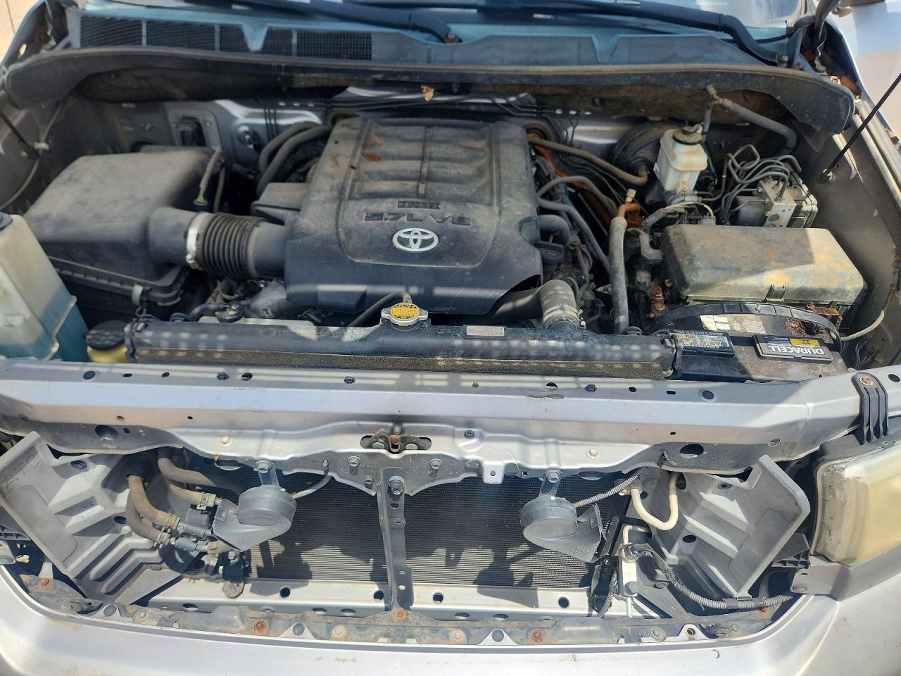 2012 Toyota Tundra Crewmax Sr5 Silver vin: 5TFEY5F19CX129720
