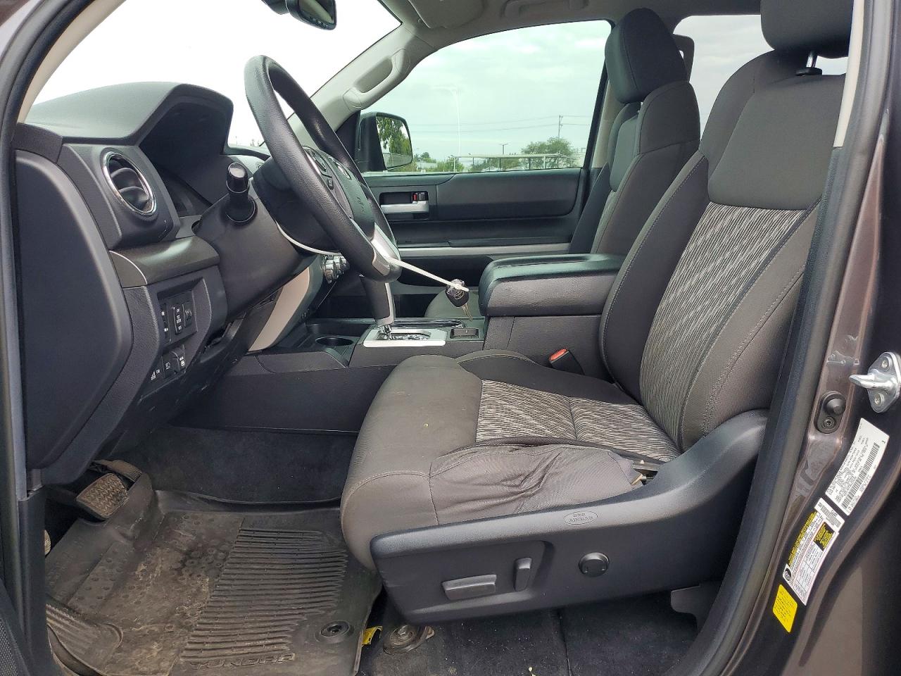 2021 Toyota Tundra Crewmax Sr5 Gray vin: 5TFEY5F19MX299299