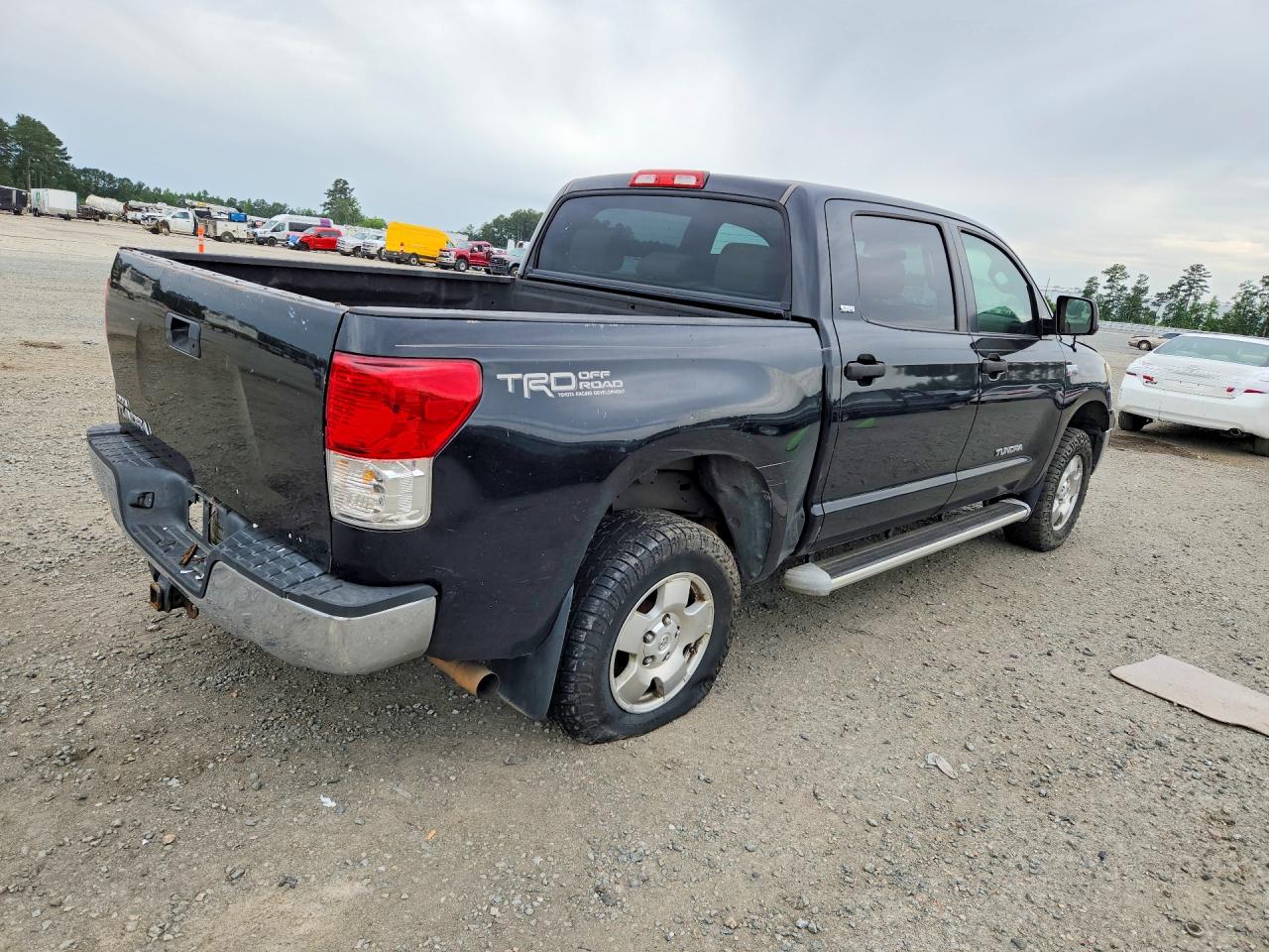 2010 Toyota Tundra Crewmax Sr5 Черный vin: 5TFEY5F1XAX077818