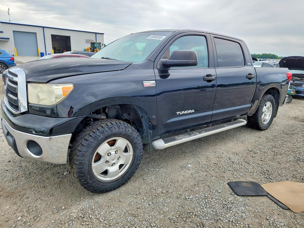 2010 Toyota Tundra Crewmax Sr5 Black vin: 5TFEY5F1XAX077818