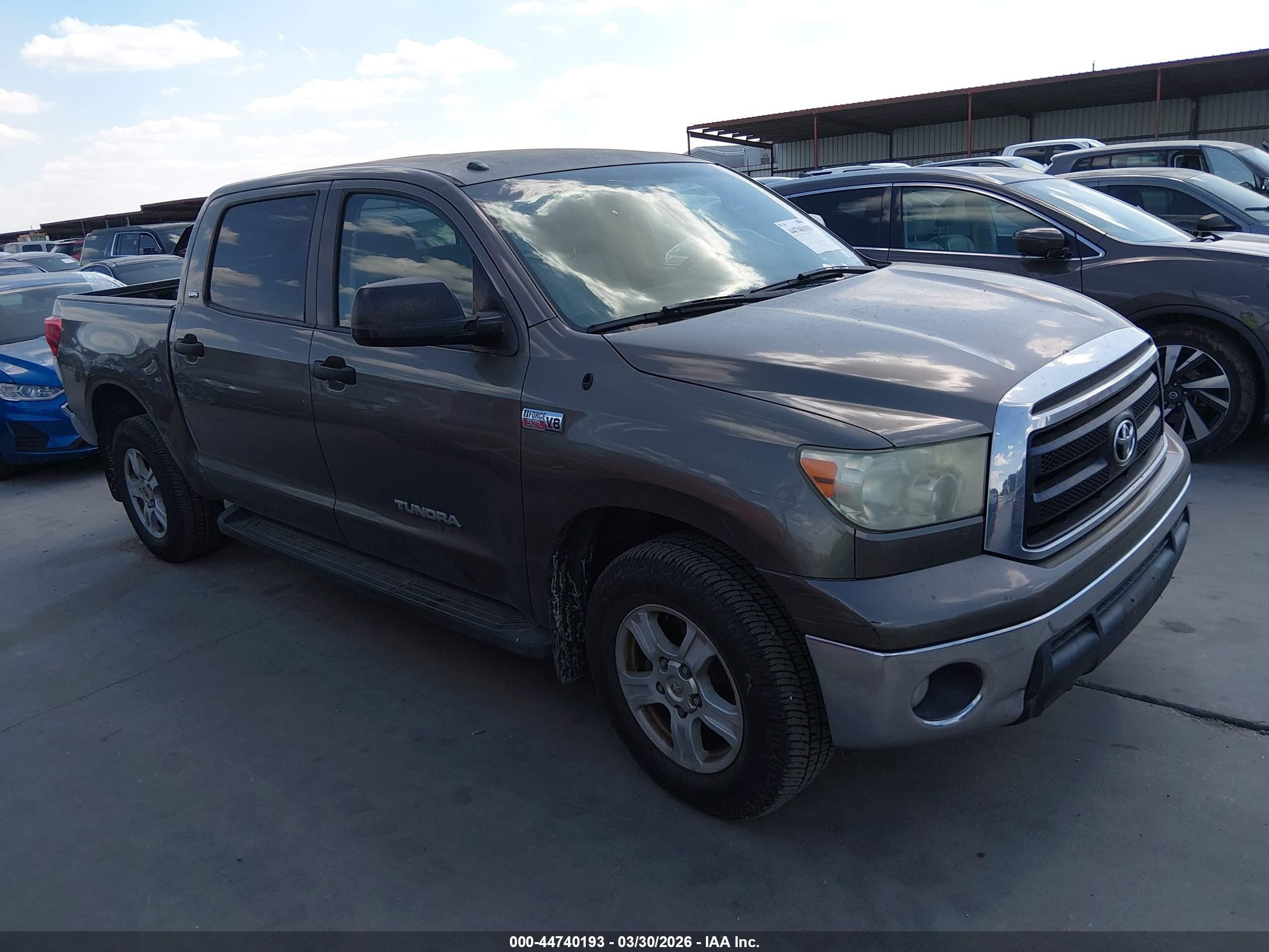 2010 Toyota Tundra Grade 5.7l V8 Brown vin: 5TFEY5F1XAX082145