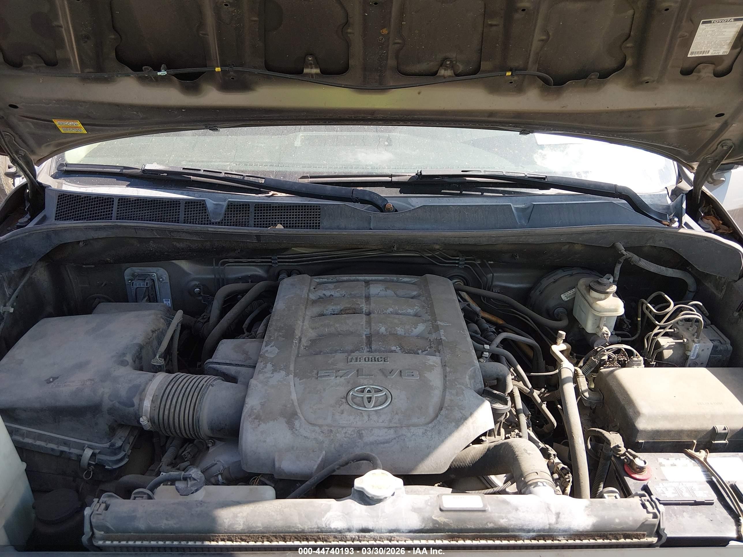 2010 Toyota Tundra Grade 5.7l V8 Brown vin: 5TFEY5F1XAX082145