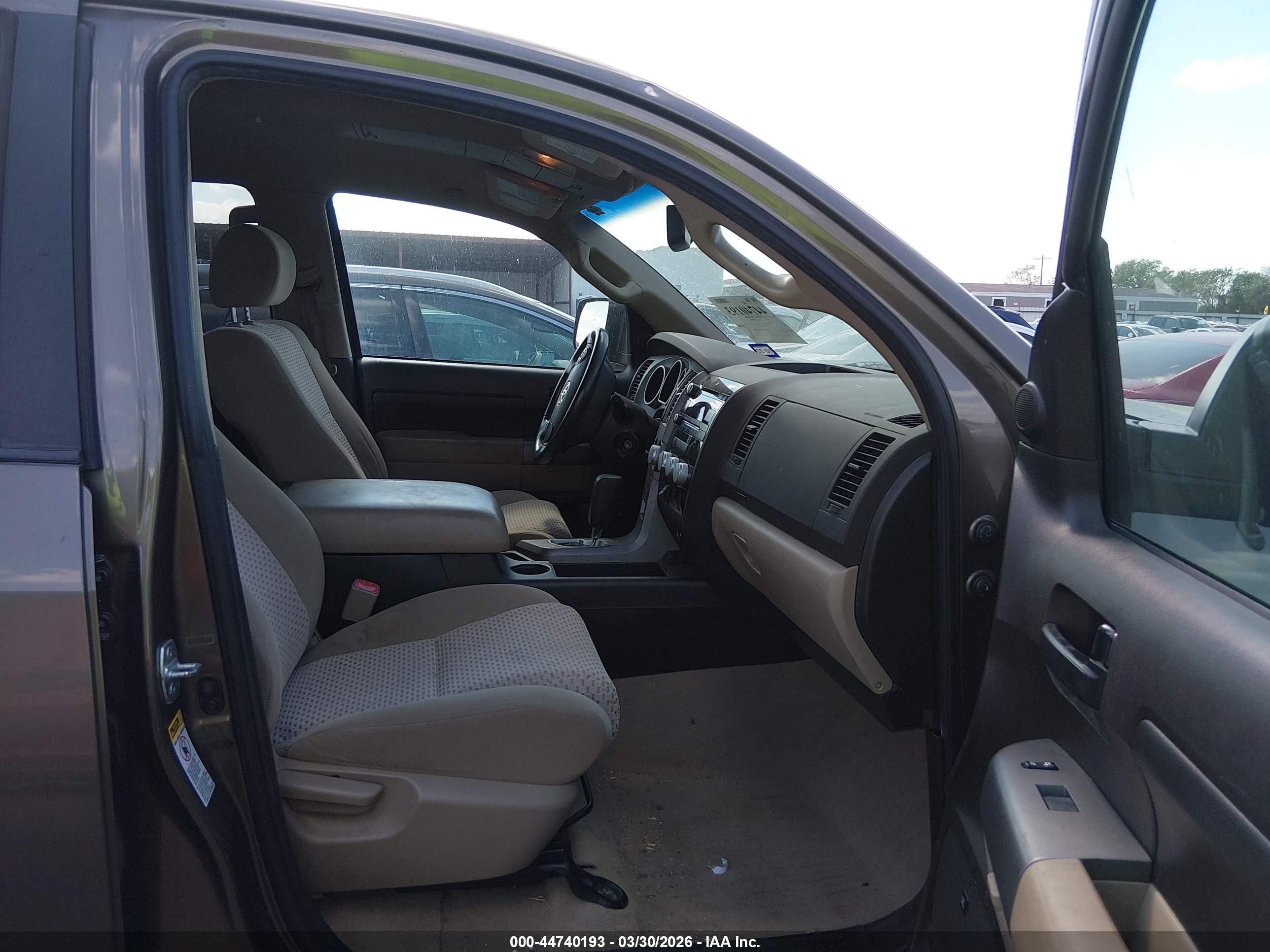 2010 Toyota Tundra Grade 5.7l V8 Brown vin: 5TFEY5F1XAX082145