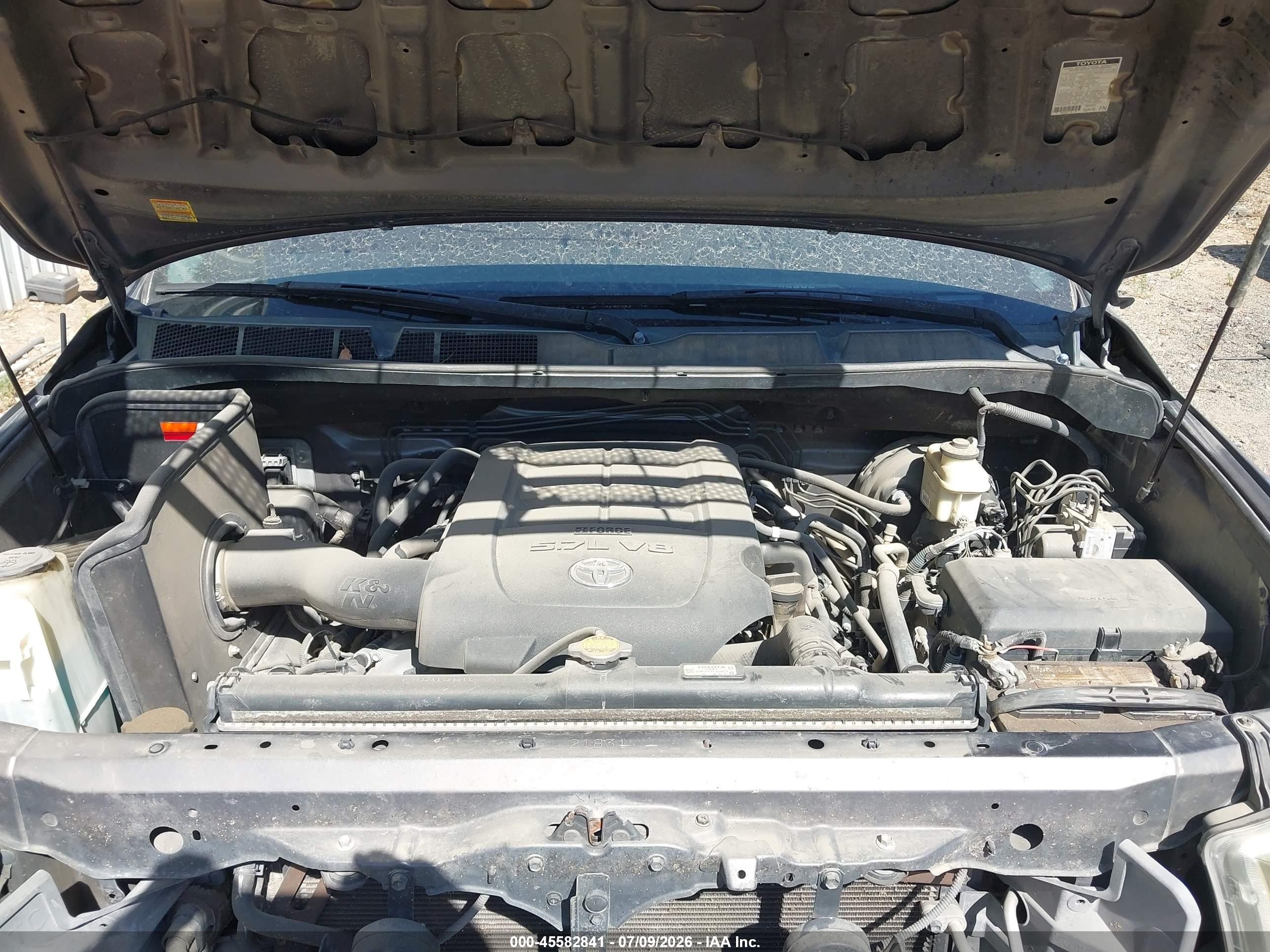 2011 Toyota Tundra Grade 5.7l V8 Gray vin: 5TFEY5F1XBX100435