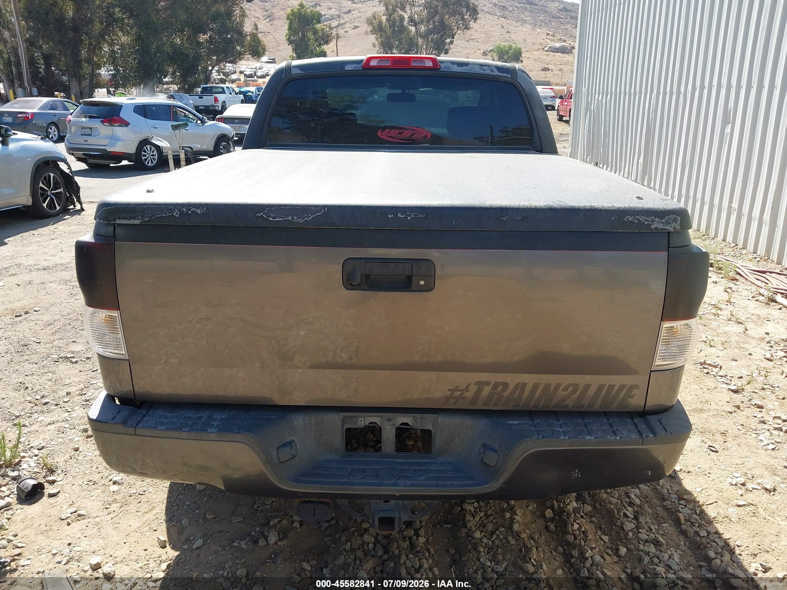 2011 Toyota Tundra Grade 5.7l V8 Gray vin: 5TFEY5F1XBX100435