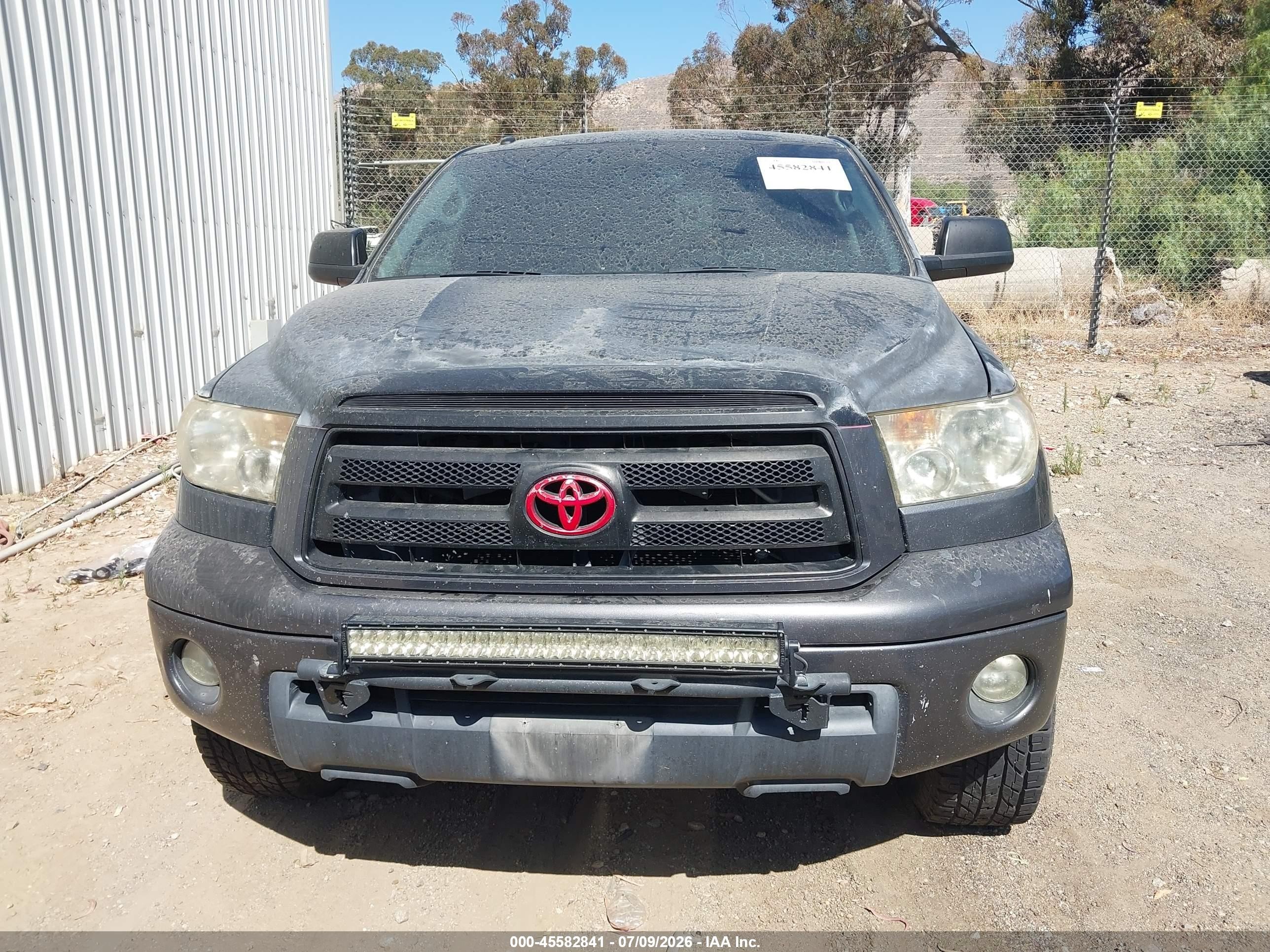 2011 Toyota Tundra Grade 5.7l V8 Gray vin: 5TFEY5F1XBX100435