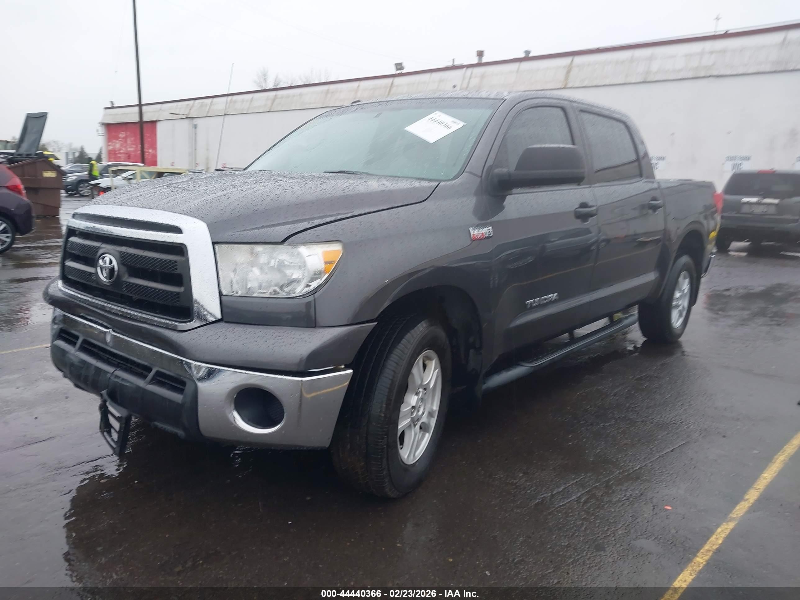 2012 Toyota Tundra Grade 5.7l V8 Gray vin: 5TFEY5F1XCX126387