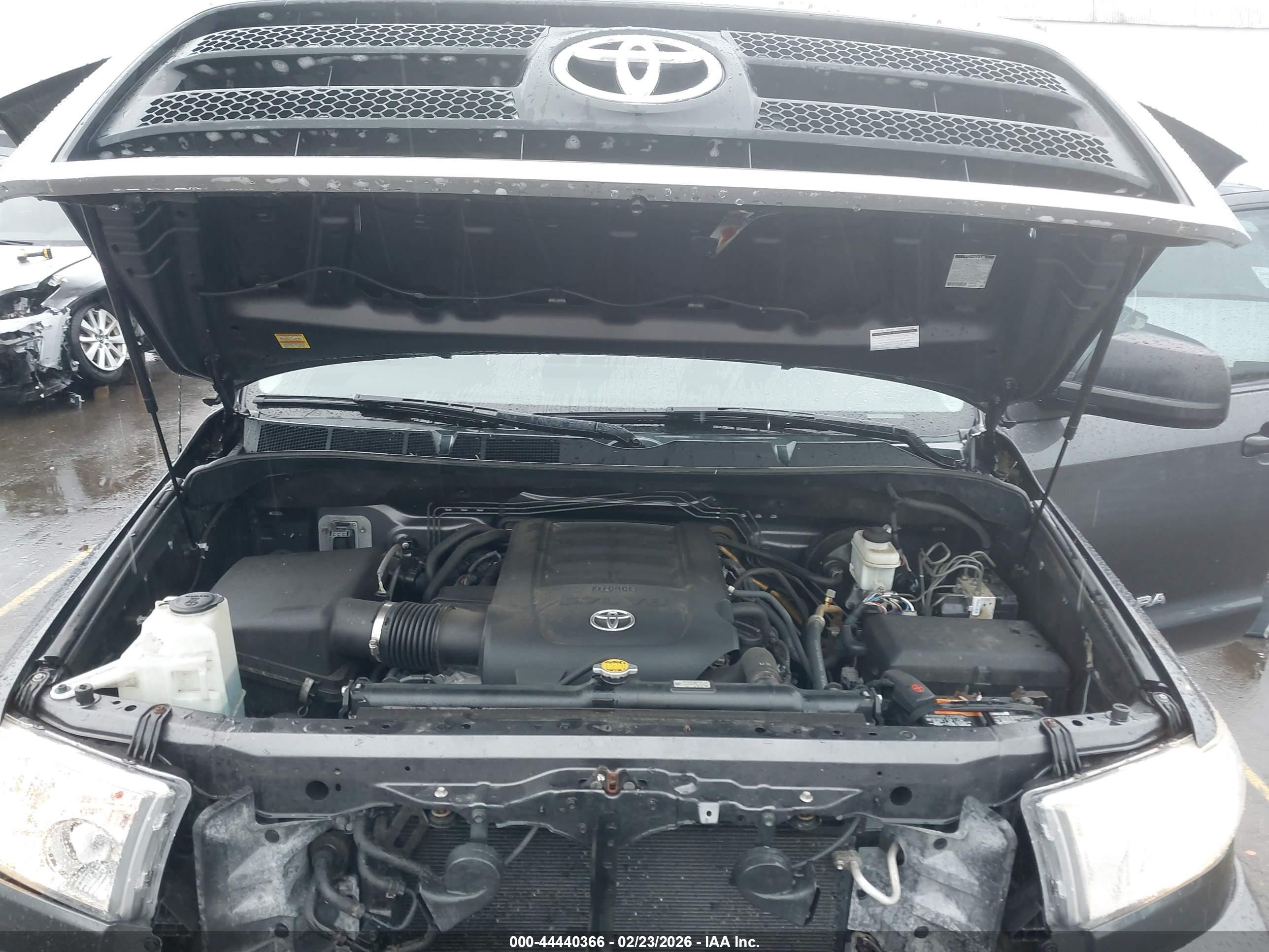 2012 Toyota Tundra Grade 5.7l V8 Gray vin: 5TFEY5F1XCX126387