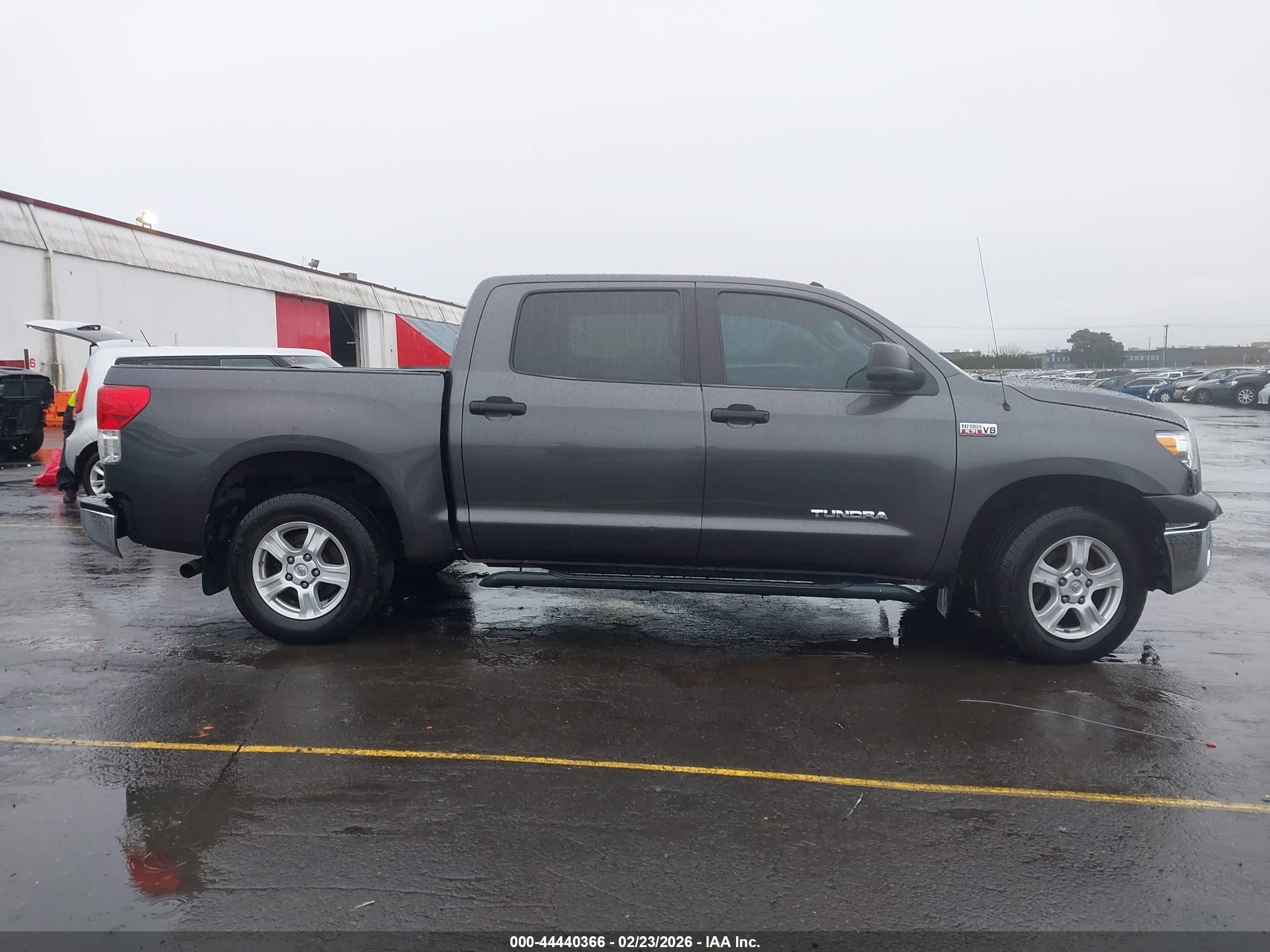 2012 Toyota Tundra Grade 5.7l V8 Gray vin: 5TFEY5F1XCX126387