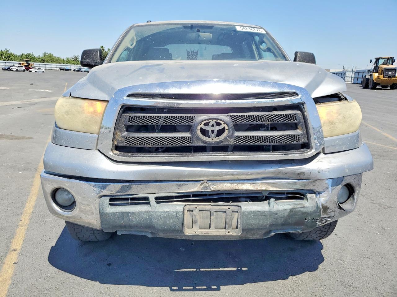 2012 Toyota Tundra Crewmax Sr5 Silver vin: 5TFEY5F1XCX133291