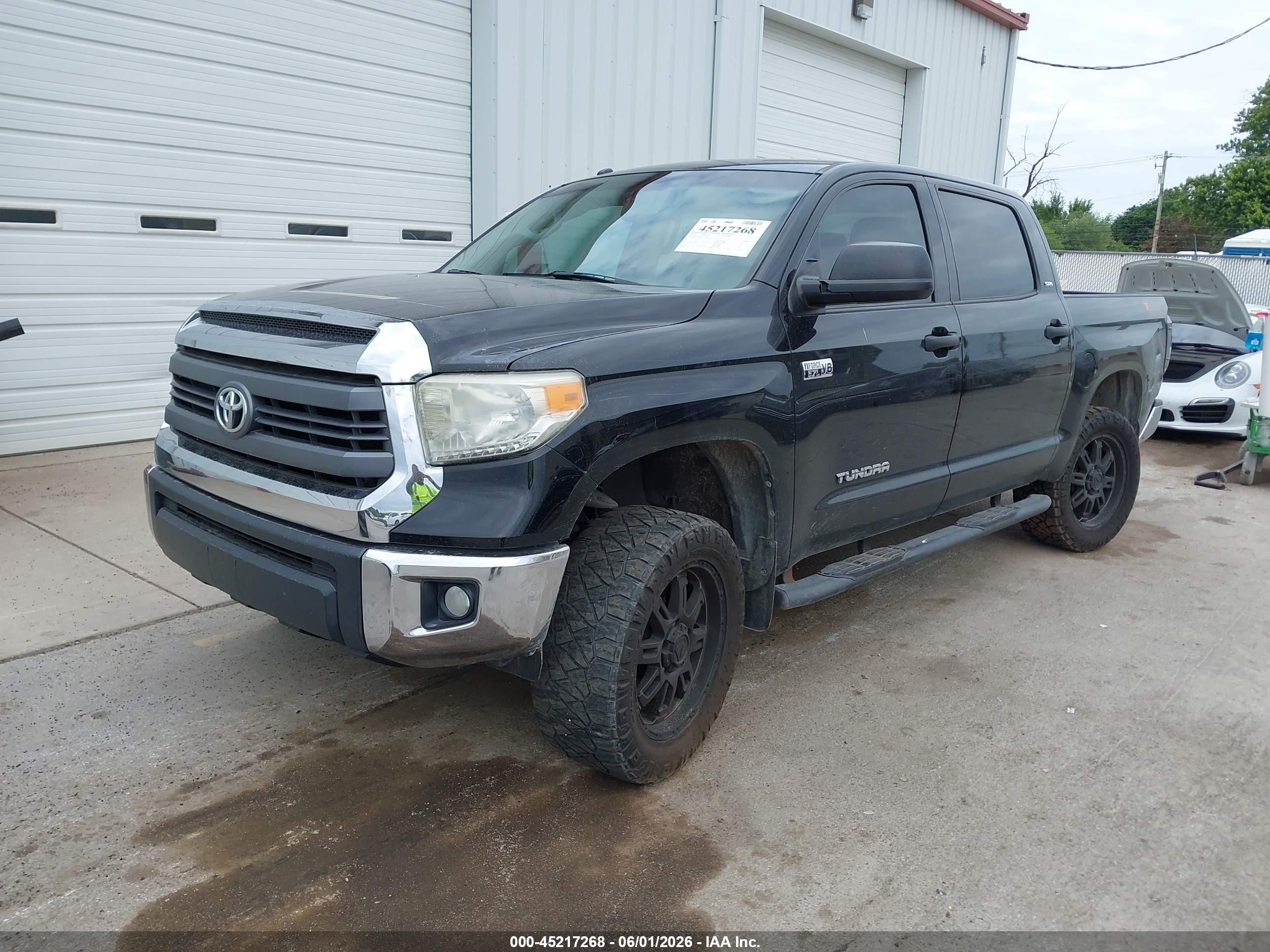 2014 Toyota Tundra Sr5 5.7l V8 Черный vin: 5TFEY5F1XEX150451