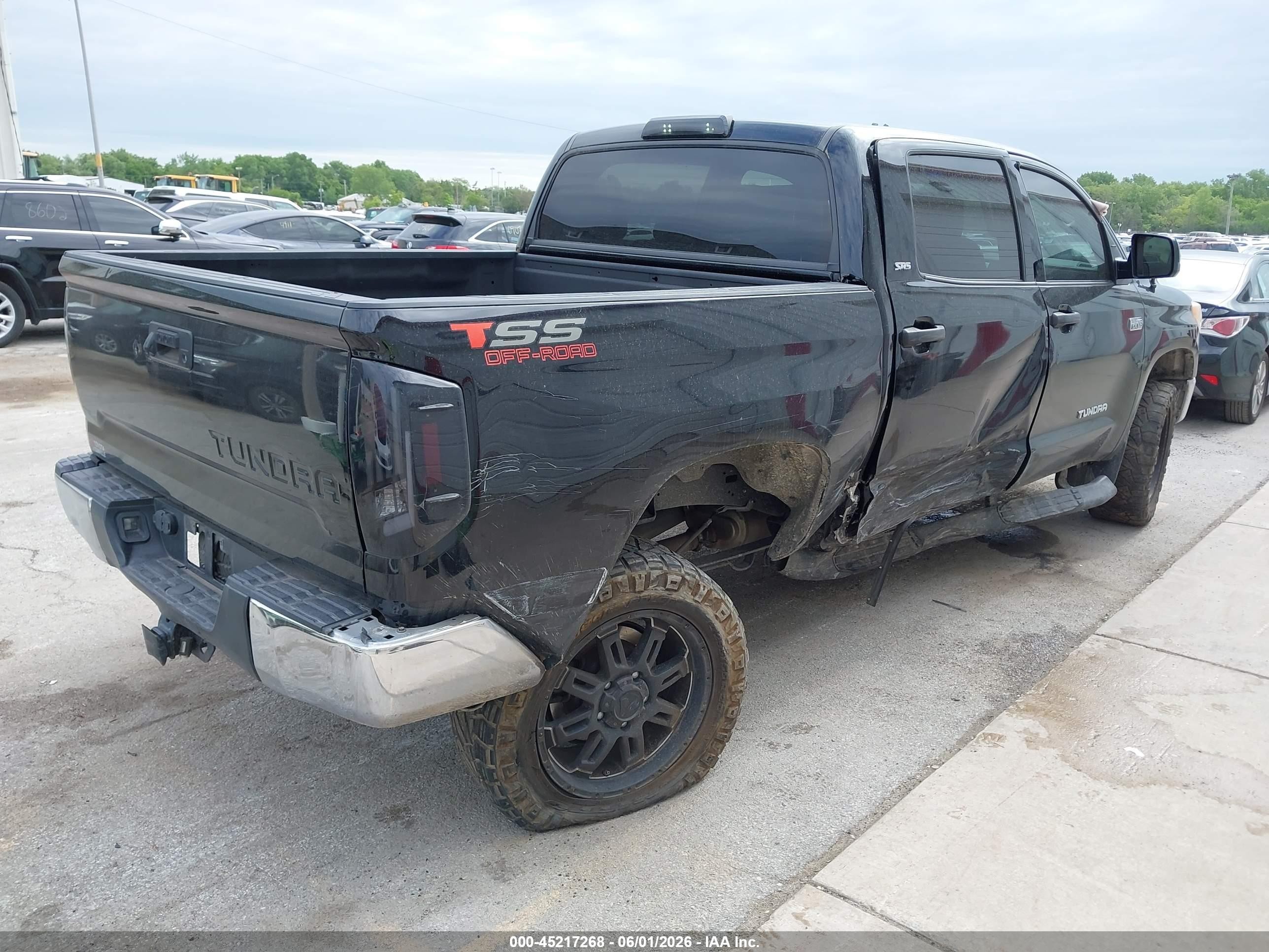 2014 Toyota Tundra Sr5 5.7l V8 Черный vin: 5TFEY5F1XEX150451