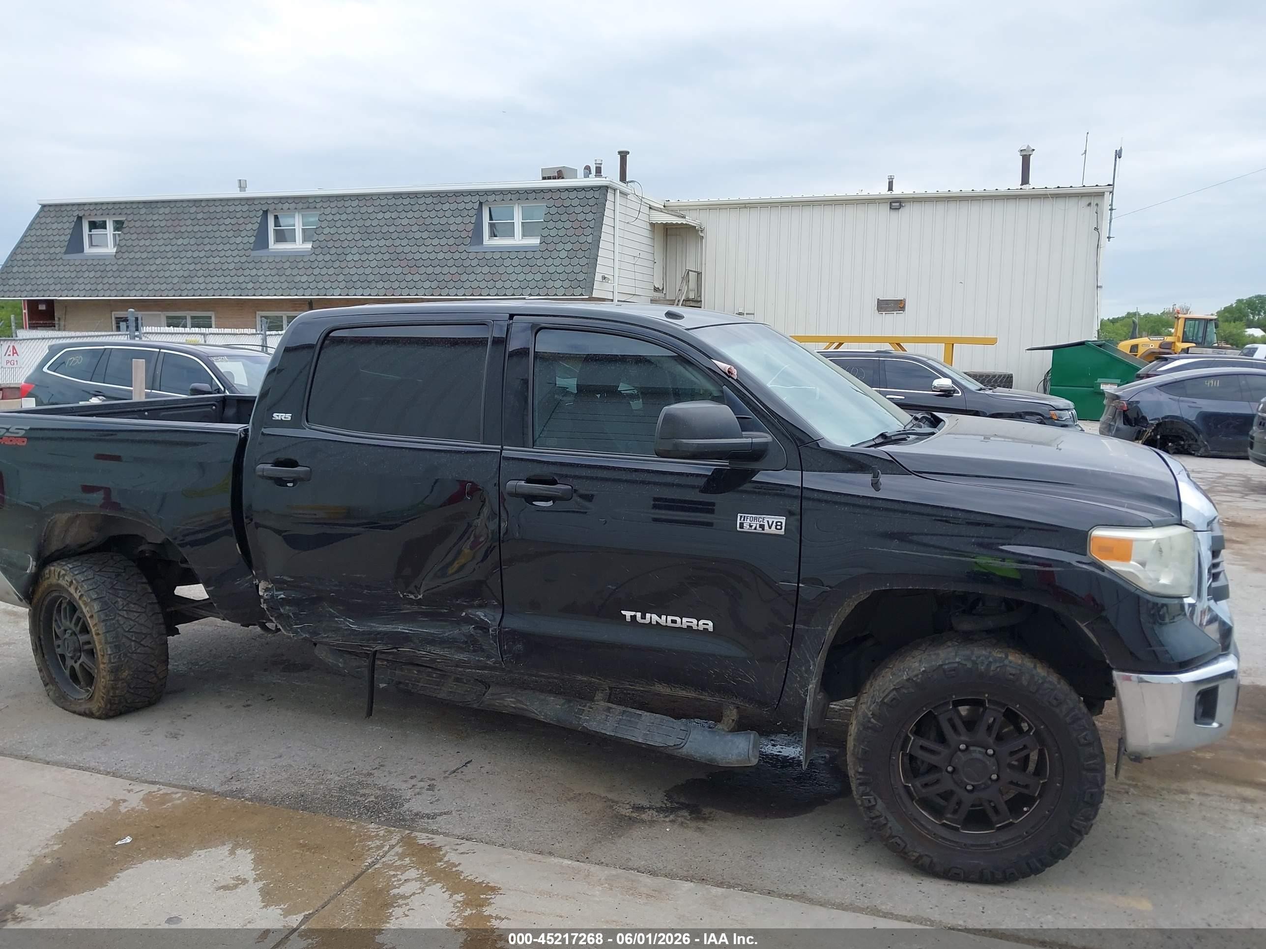 2014 Toyota Tundra Sr5 5.7l V8 Черный vin: 5TFEY5F1XEX150451