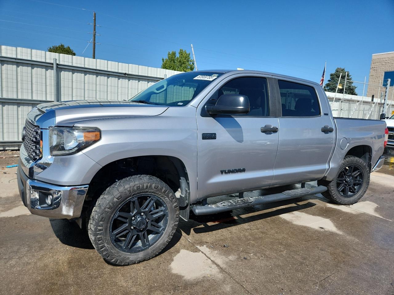 2020 Toyota Tundra Crewmax Sr5 Silver vin: 5TFEY5F1XLX259389