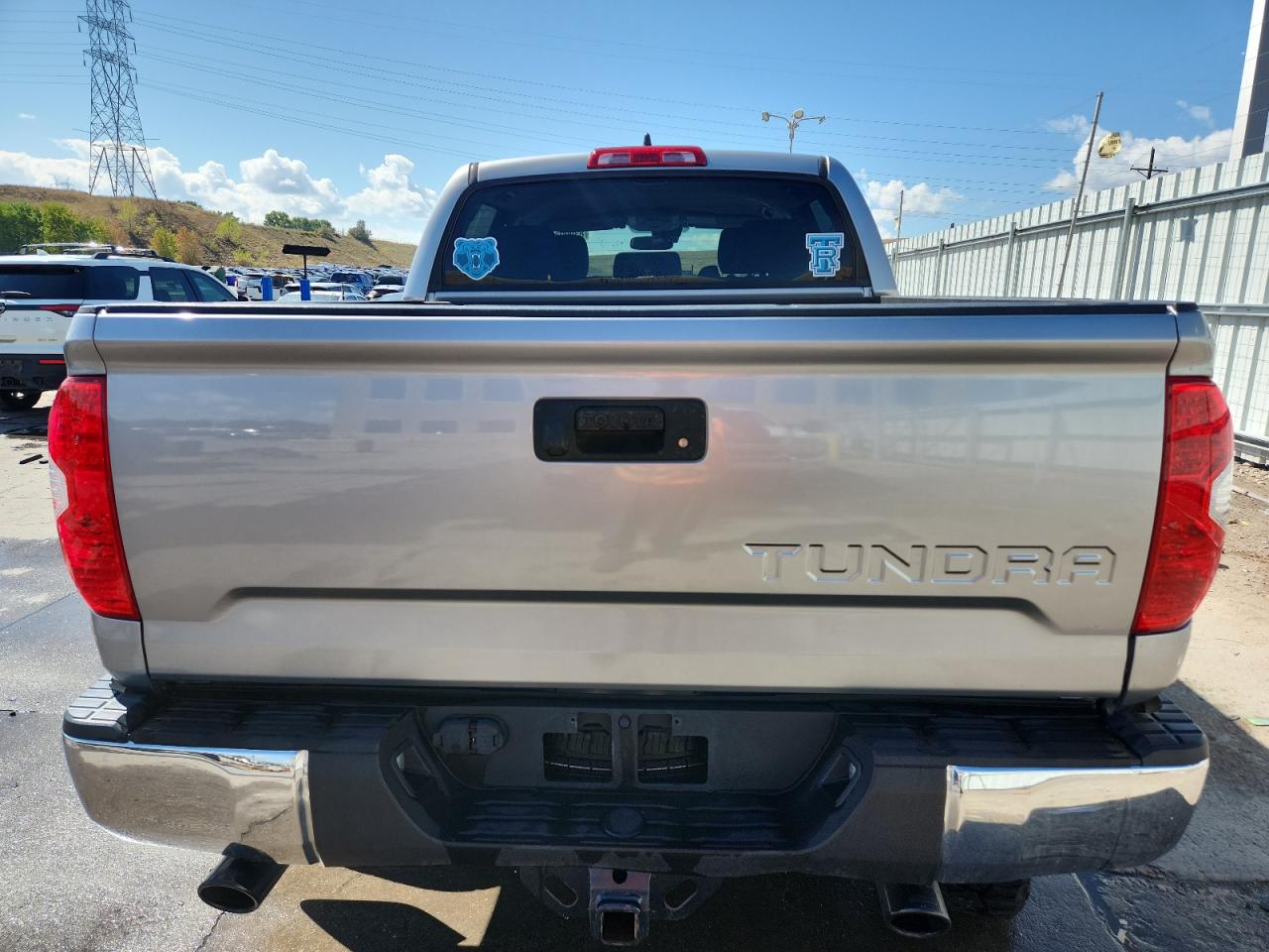 2020 Toyota Tundra Crewmax Sr5 Silver vin: 5TFEY5F1XLX259389